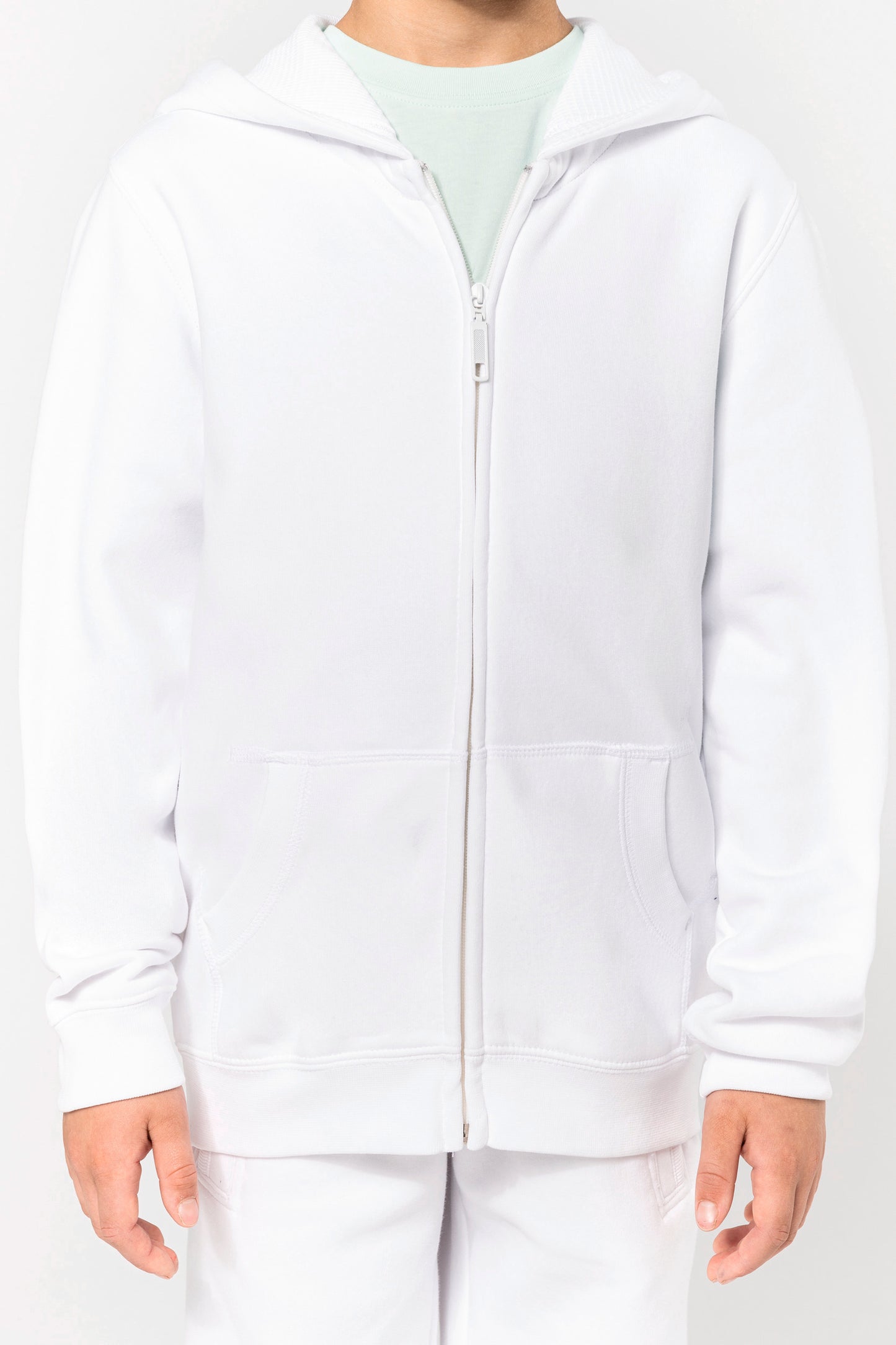 Kinder hooded sweater met rits