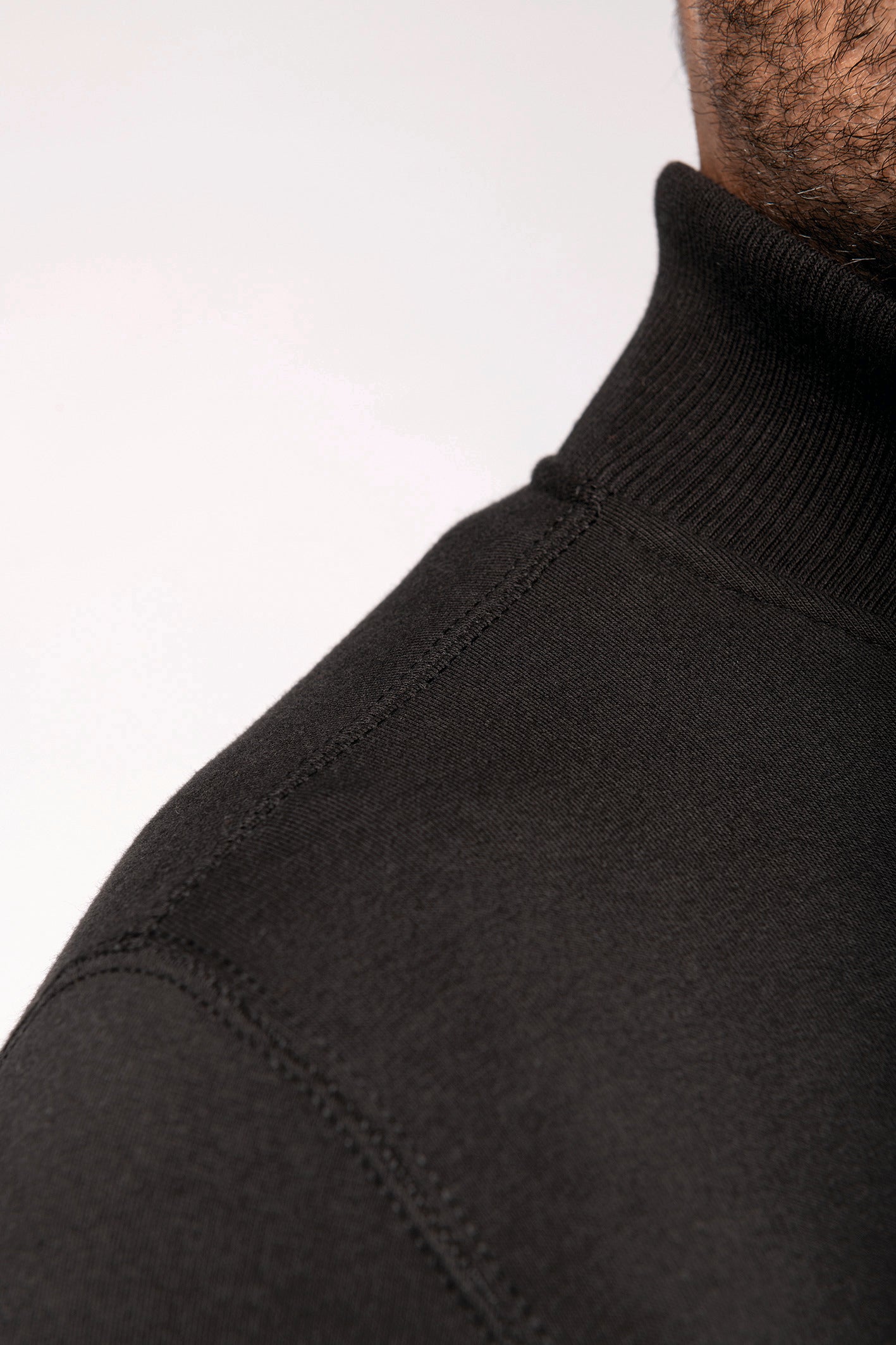 Herensweater met rits
