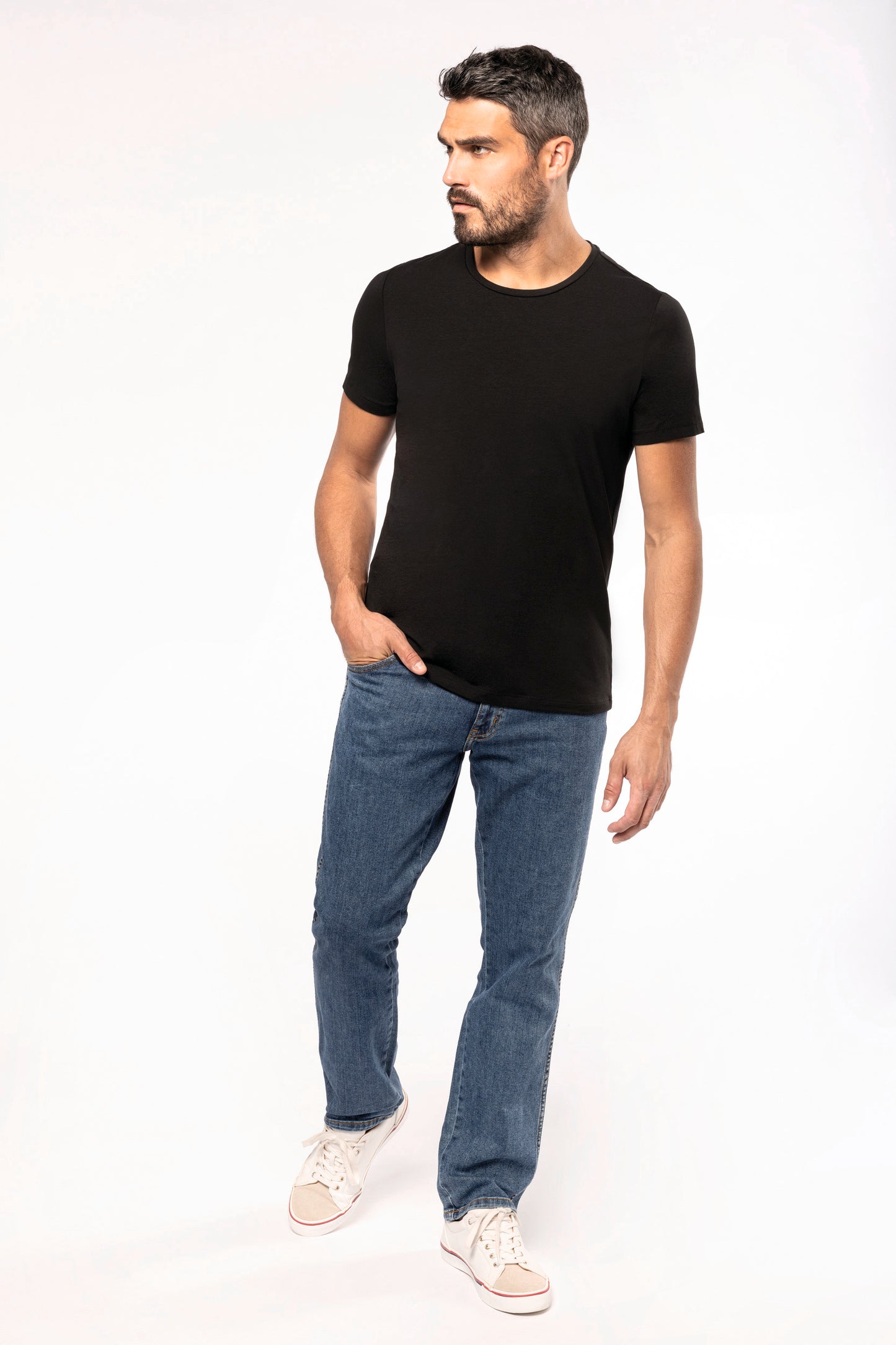 T-shirt ronde hals korte mouwen