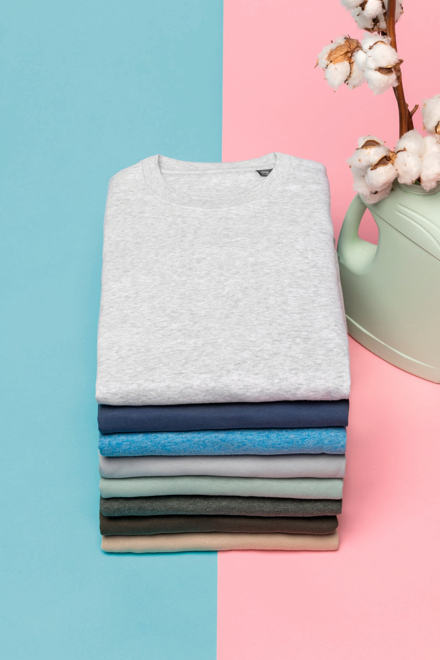 Ecologische sweater met ronde hals