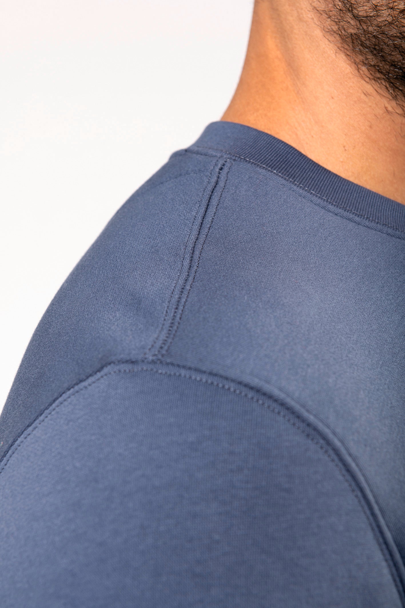 Ecologische sweater met ronde hals