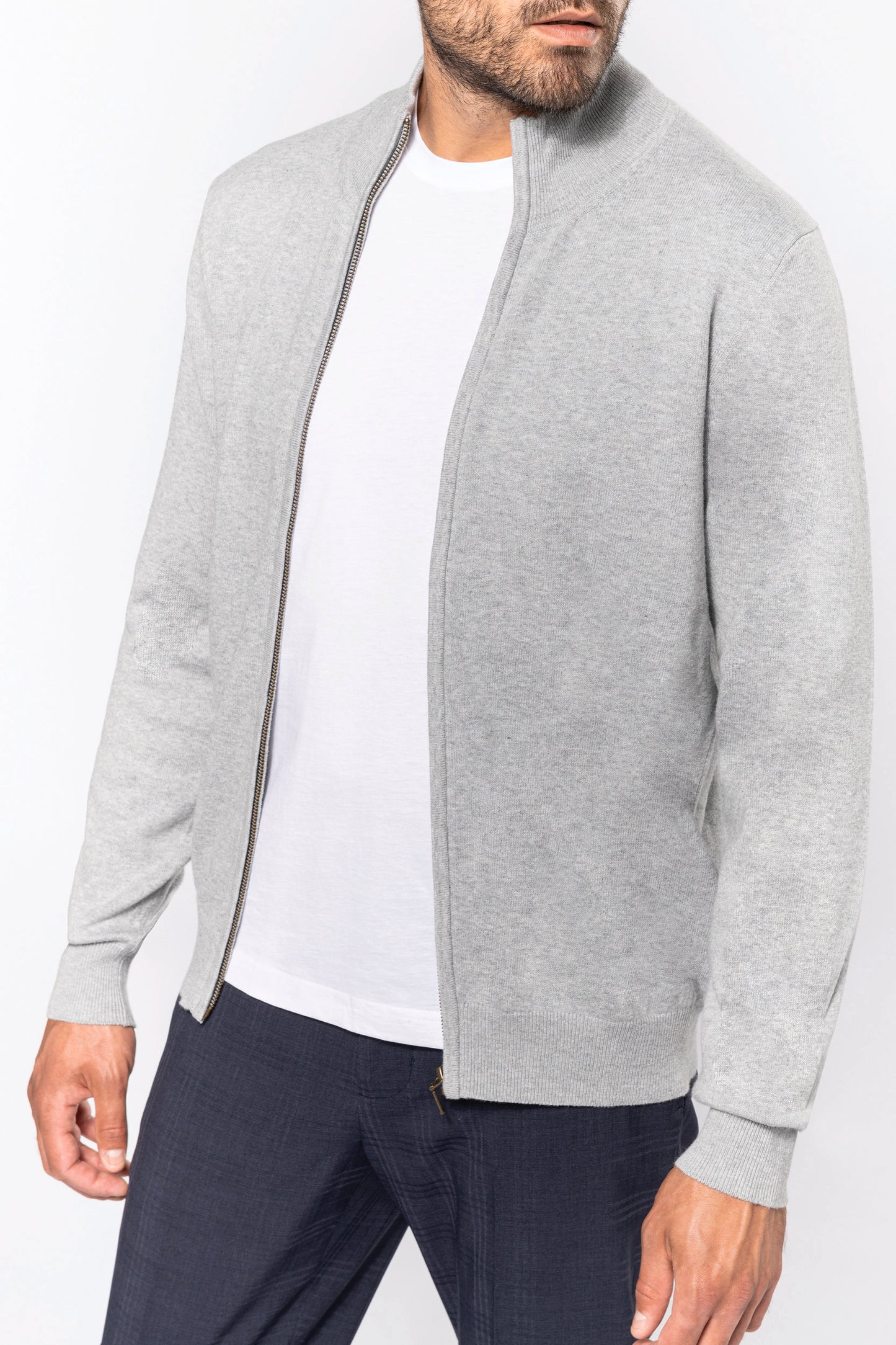 Premium cardigan met rits