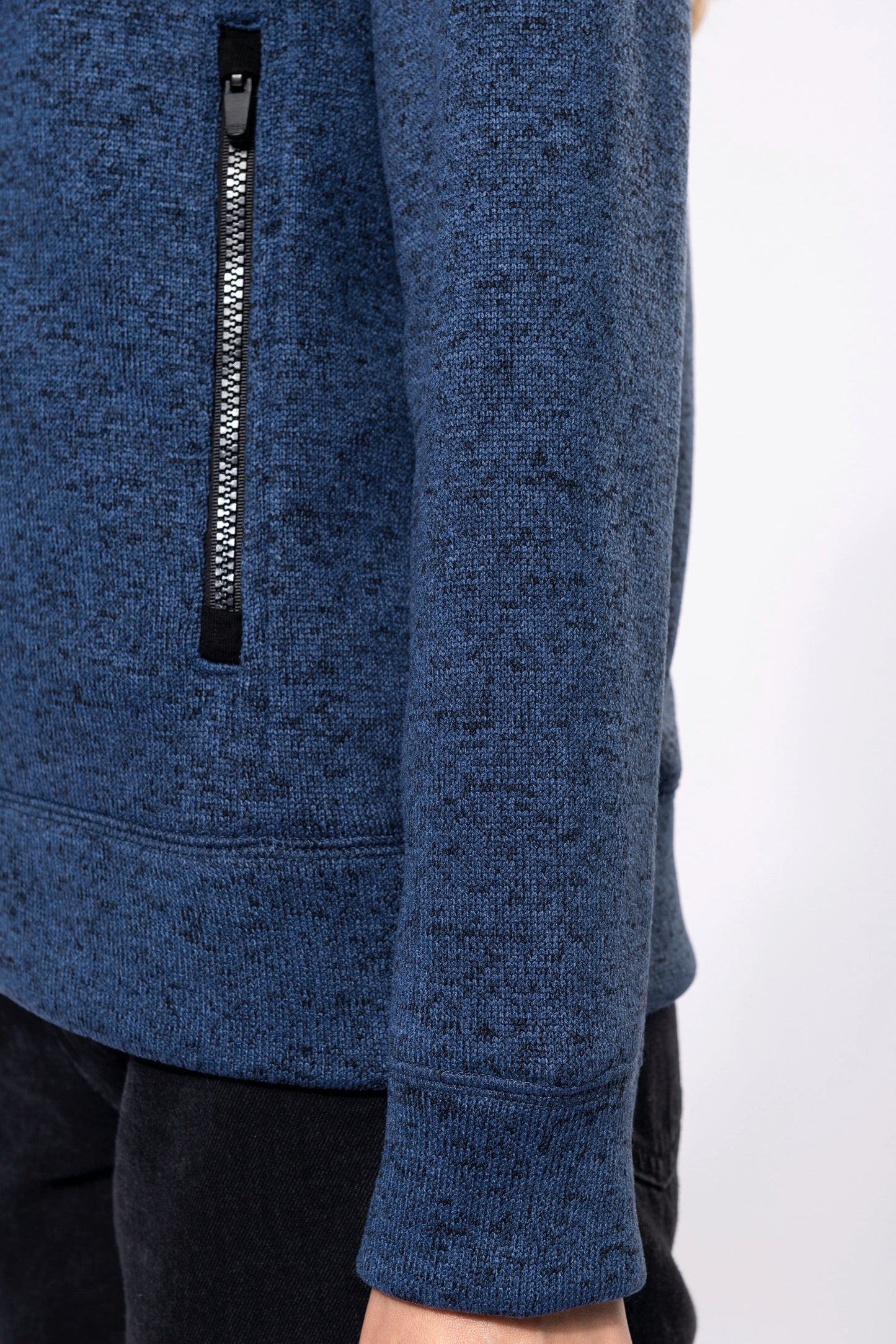 Heather damesvest met rits