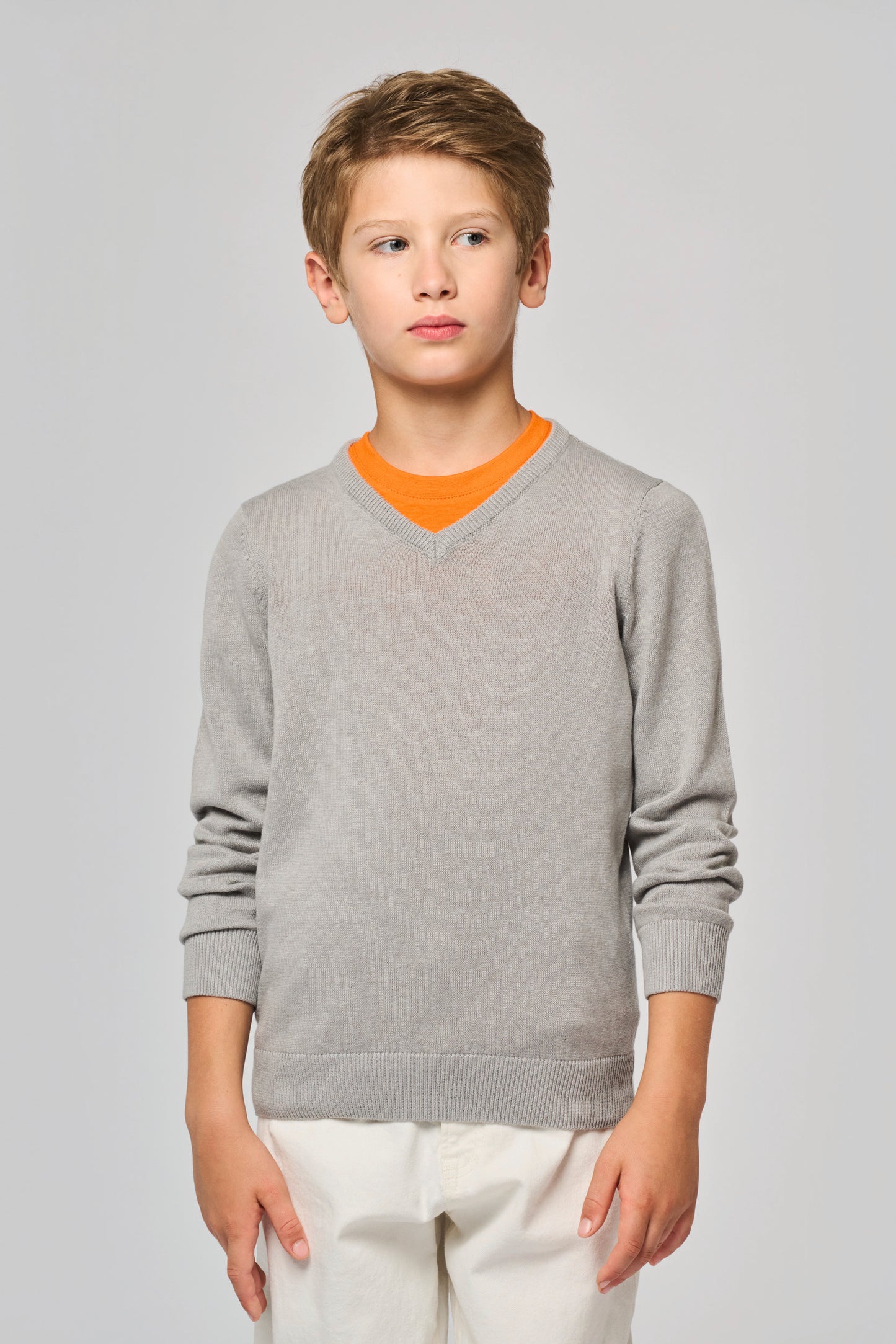 Trui met V-hals kind