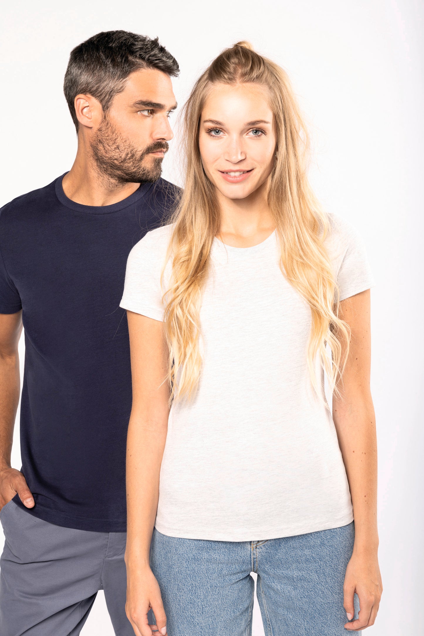 Vintage dames-t-shirt met korte mouwen