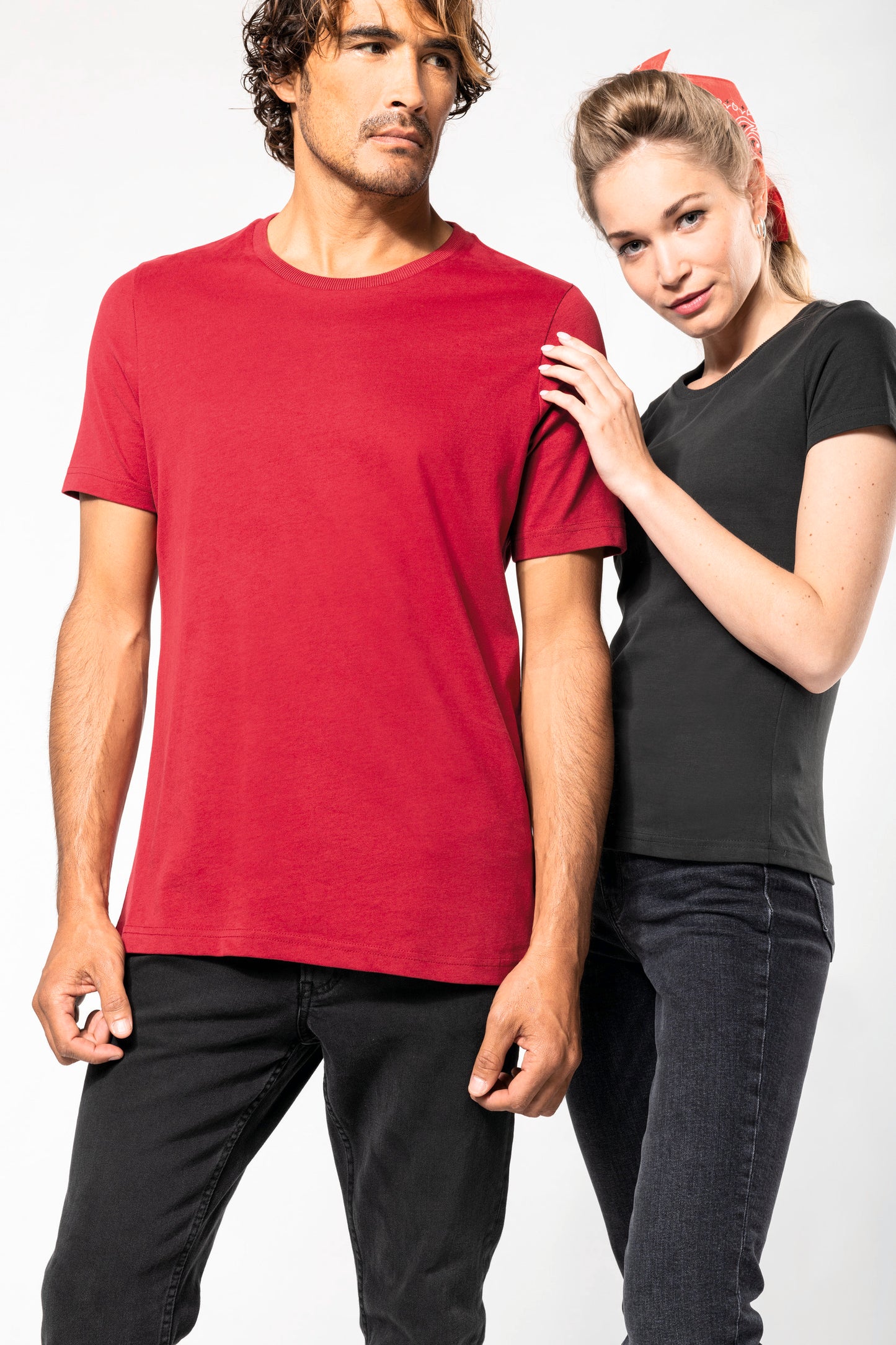Vintage dames-t-shirt met korte mouwen