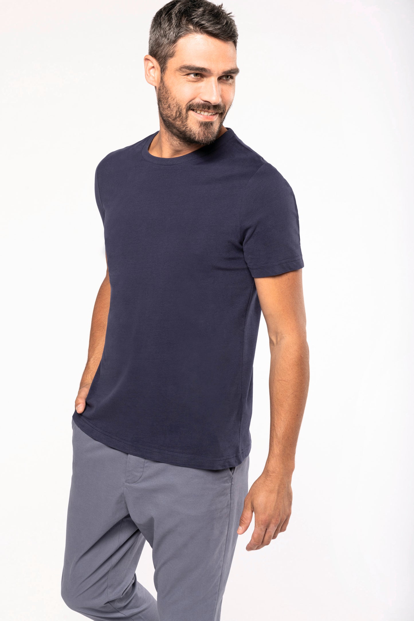 Vintage heren-t-shirt met korte mouwen