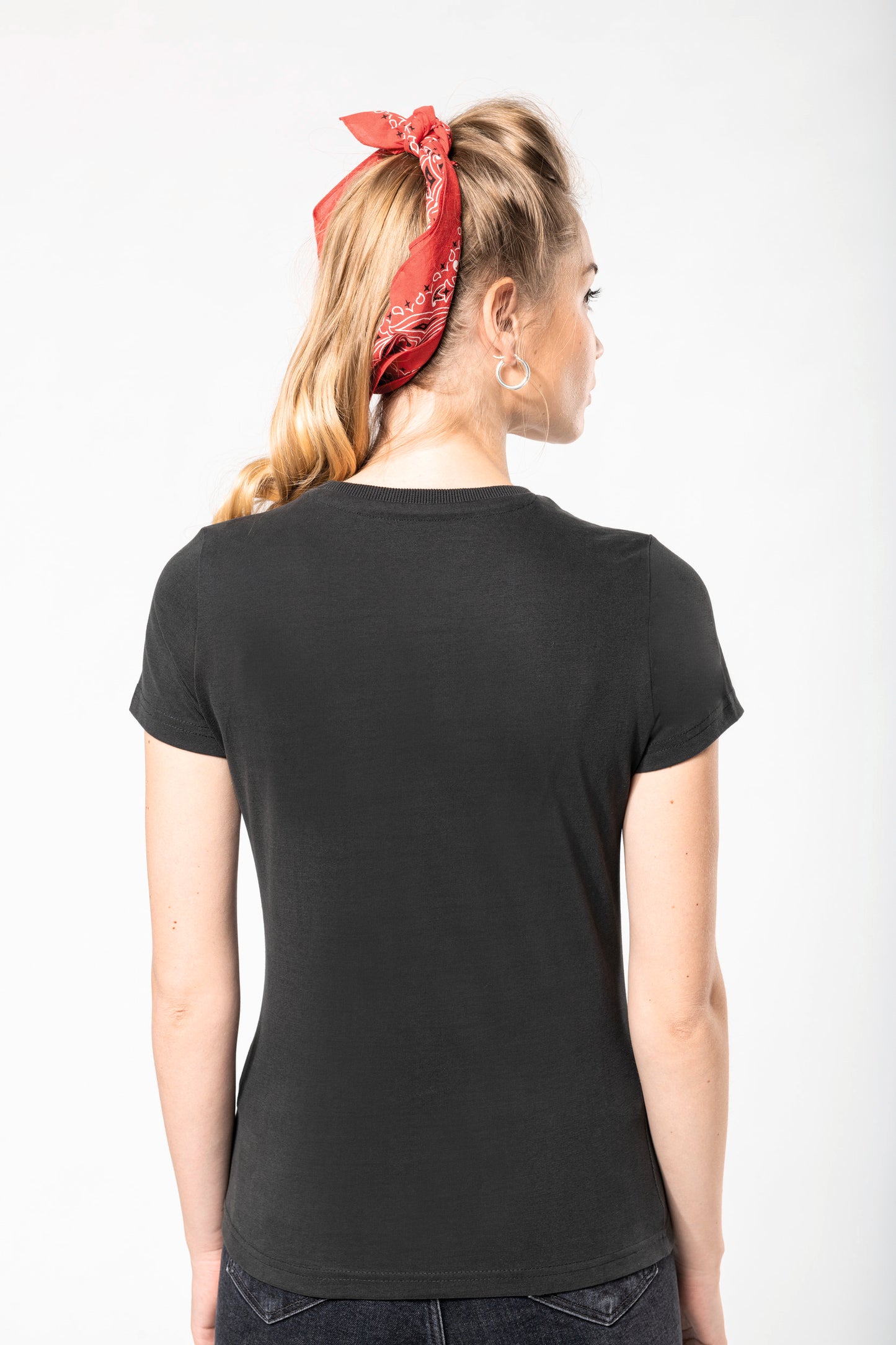 Vintage dames-t-shirt met korte mouwen