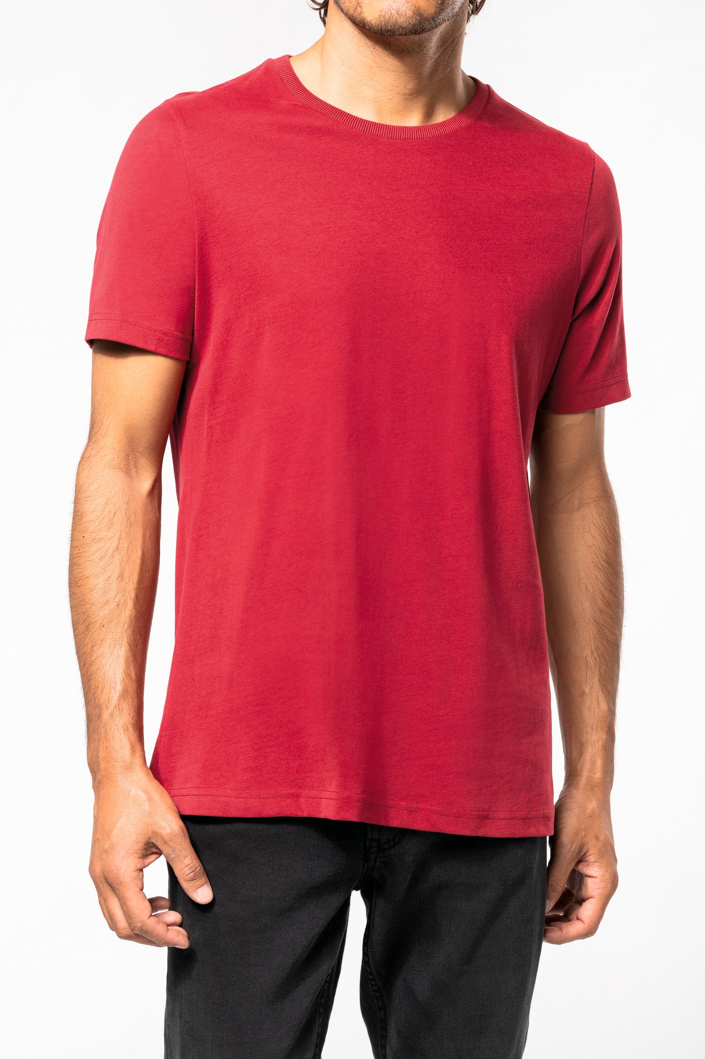 Vintage heren-t-shirt met korte mouwen