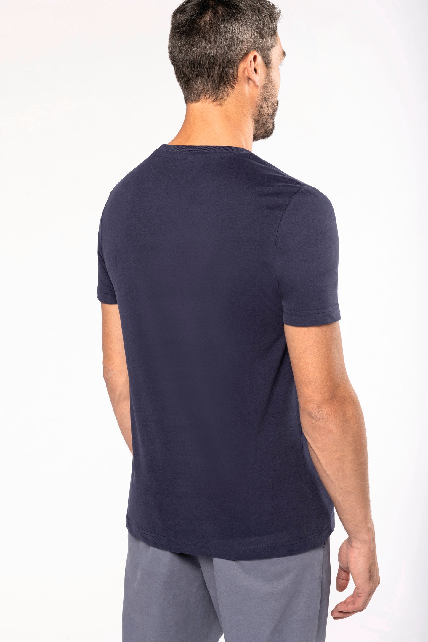 Vintage heren-t-shirt met korte mouwen