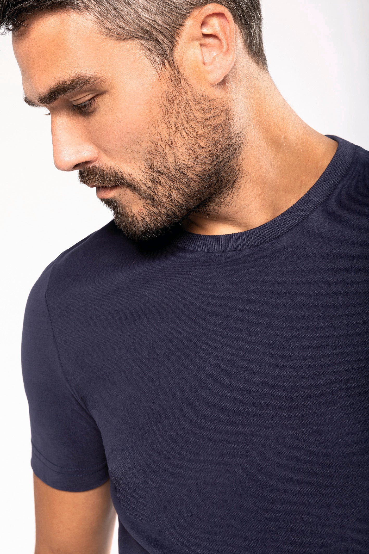 Vintage heren-t-shirt met korte mouwen