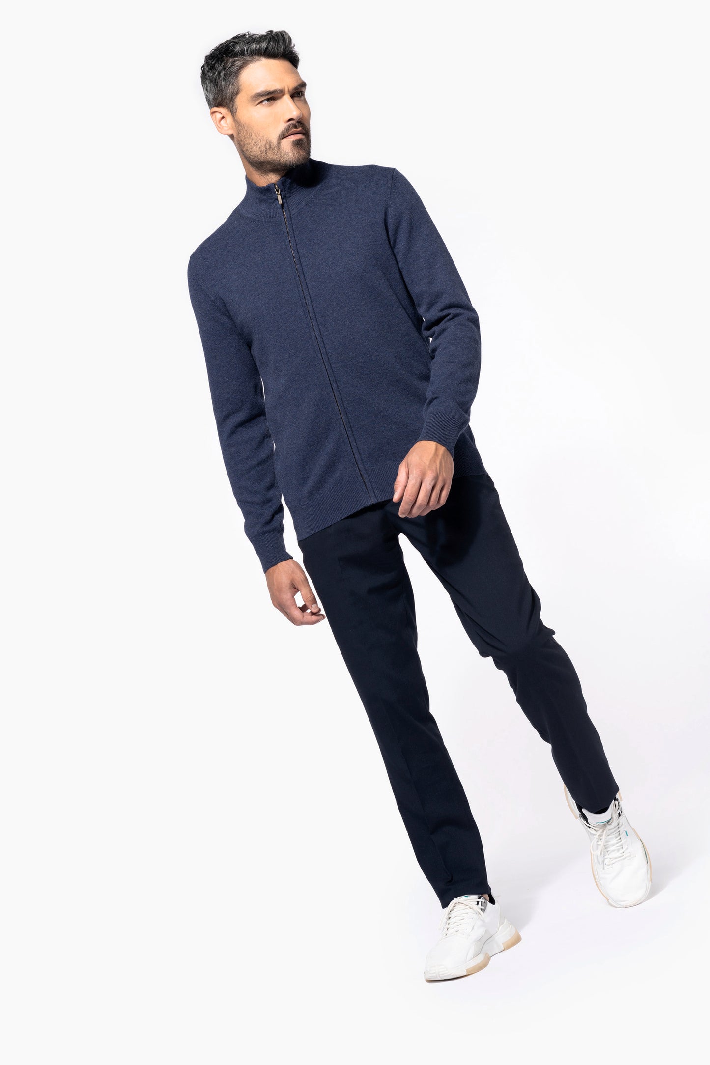 Premium cardigan met rits