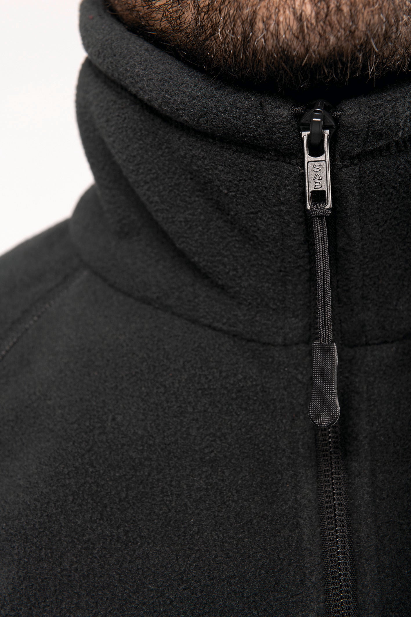 Marco - Zware fleece met rits
