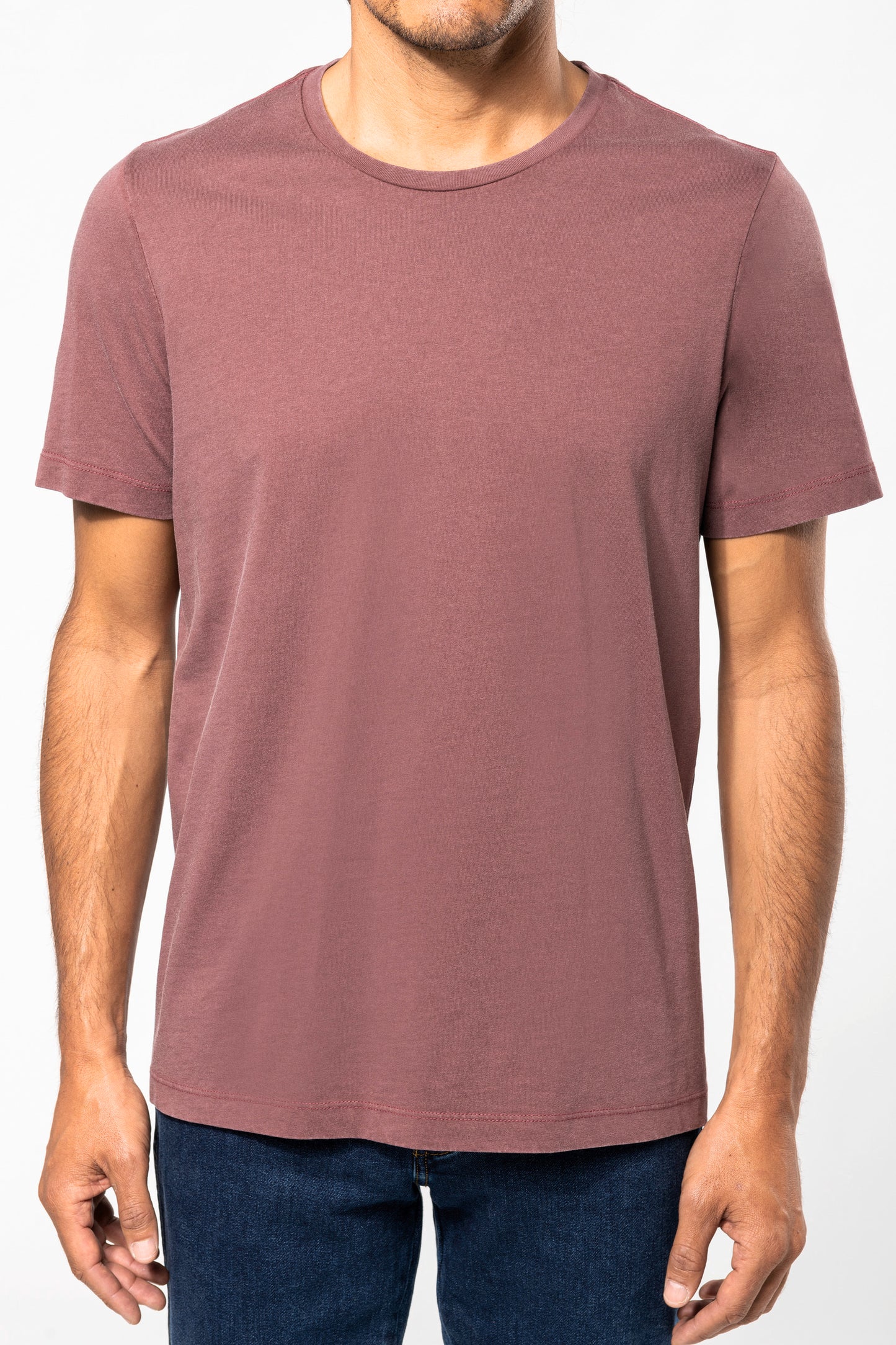 Heren-t-shirt met korte mouwen