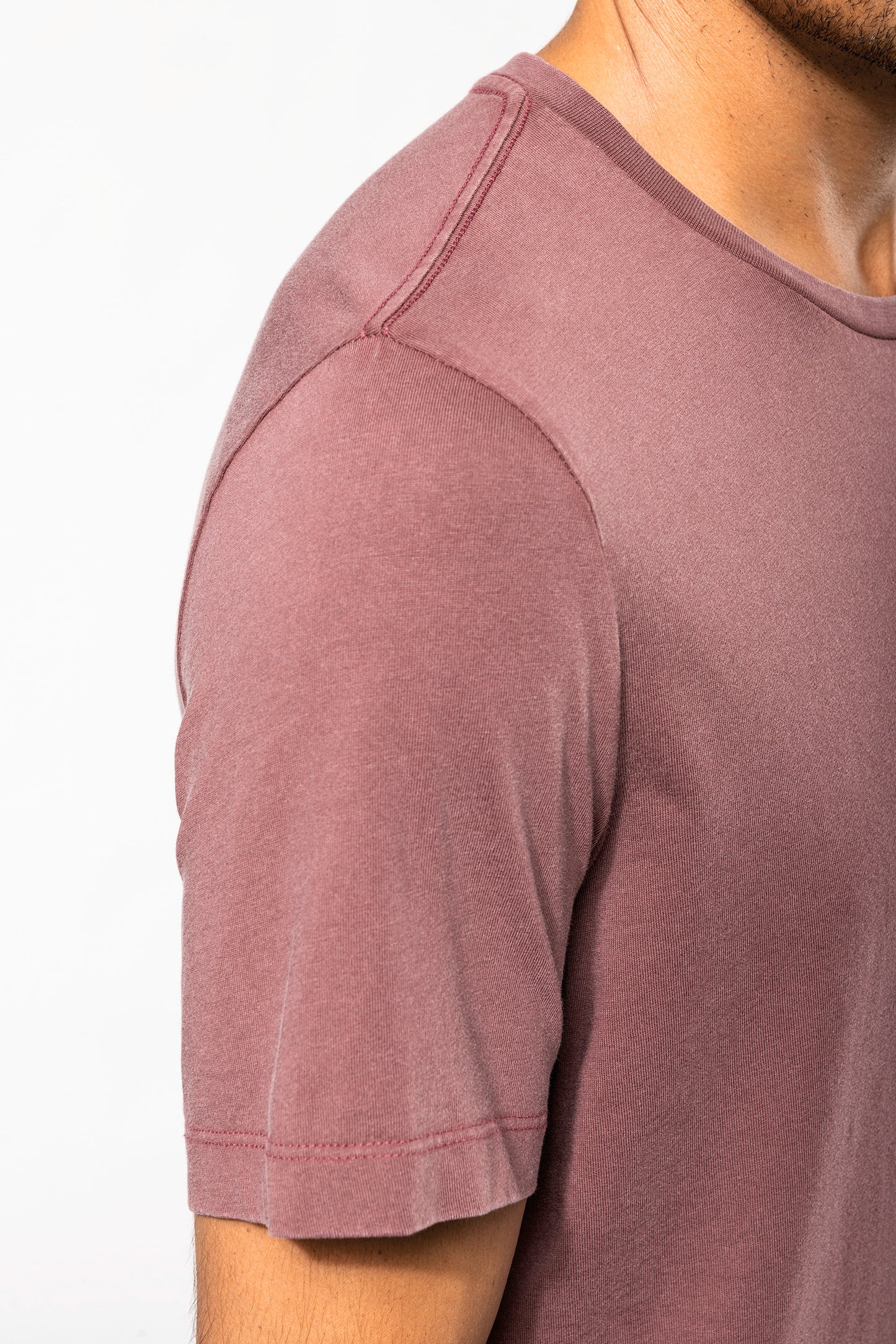 Heren-t-shirt met korte mouwen