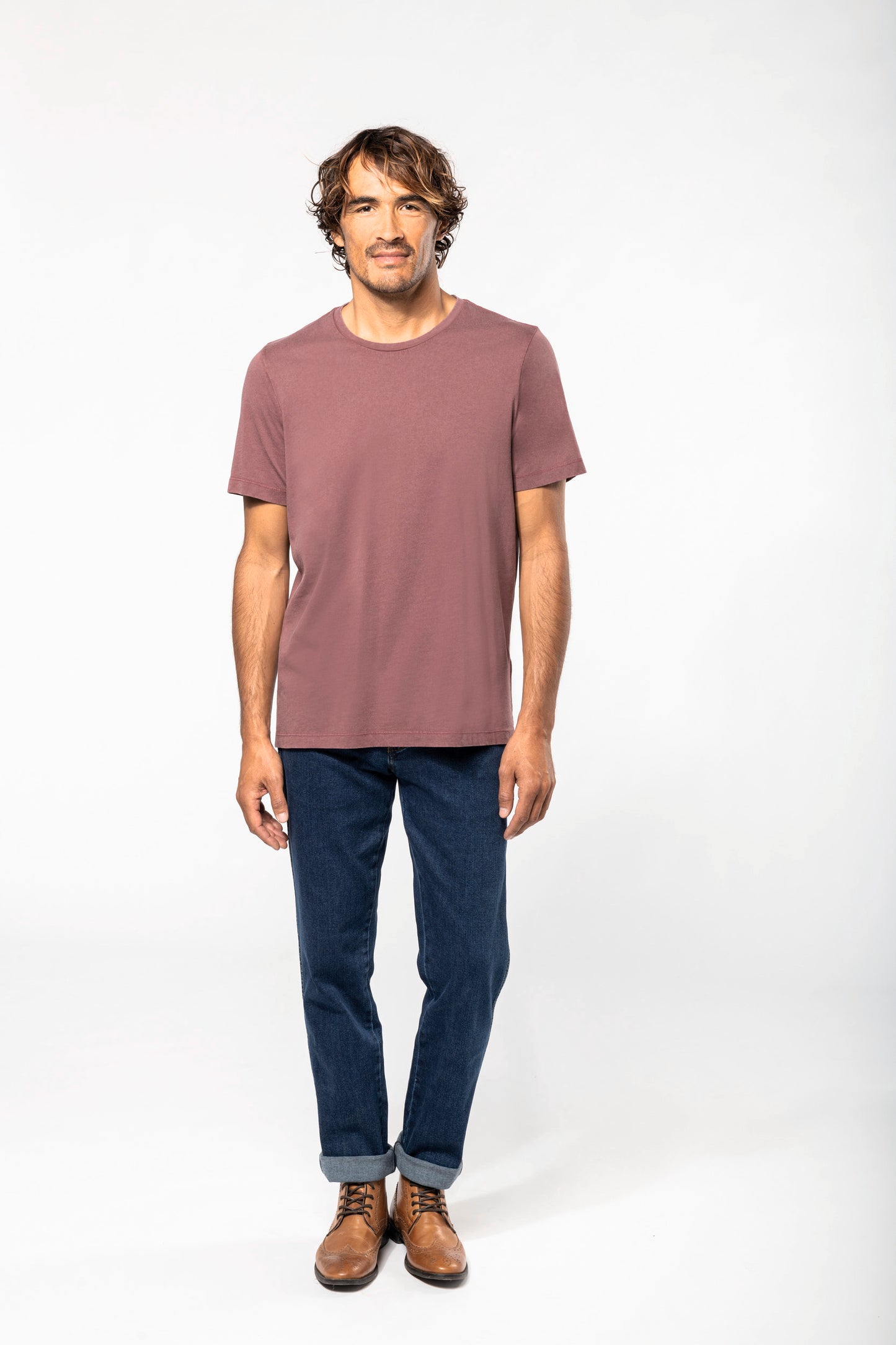 Heren-t-shirt met korte mouwen