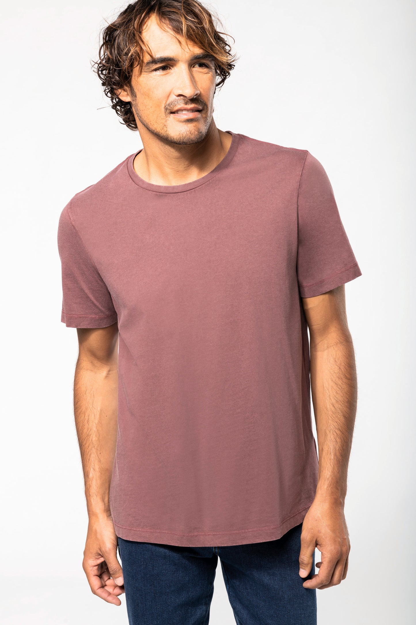 Heren-t-shirt met korte mouwen