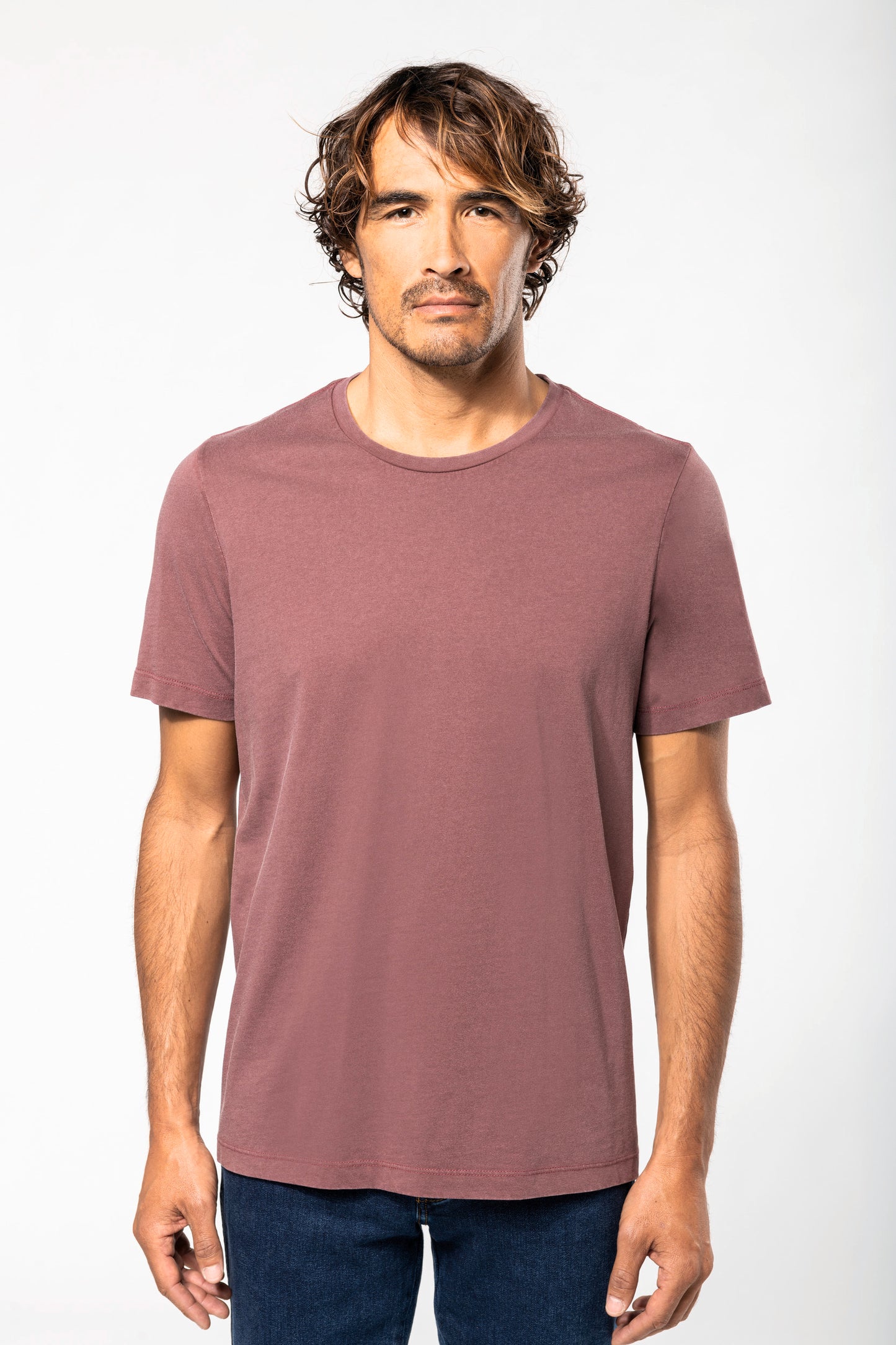 Heren-t-shirt met korte mouwen