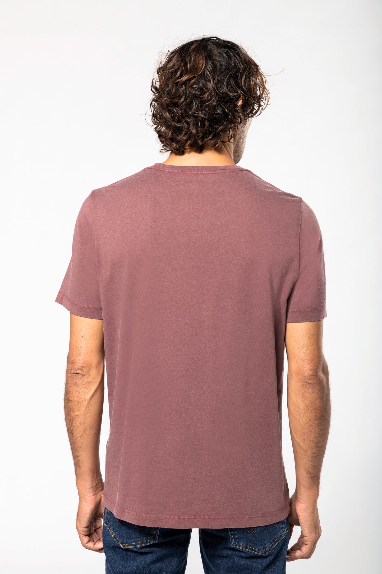 Heren-t-shirt met korte mouwen