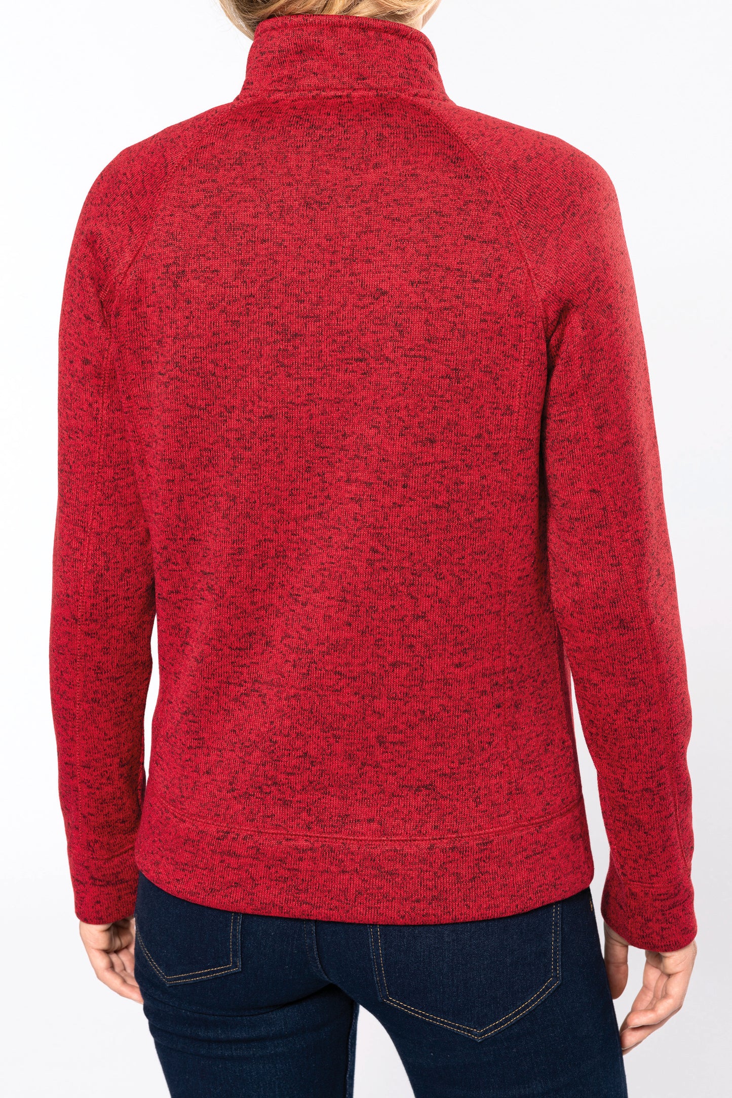 Heather damesvest met rits