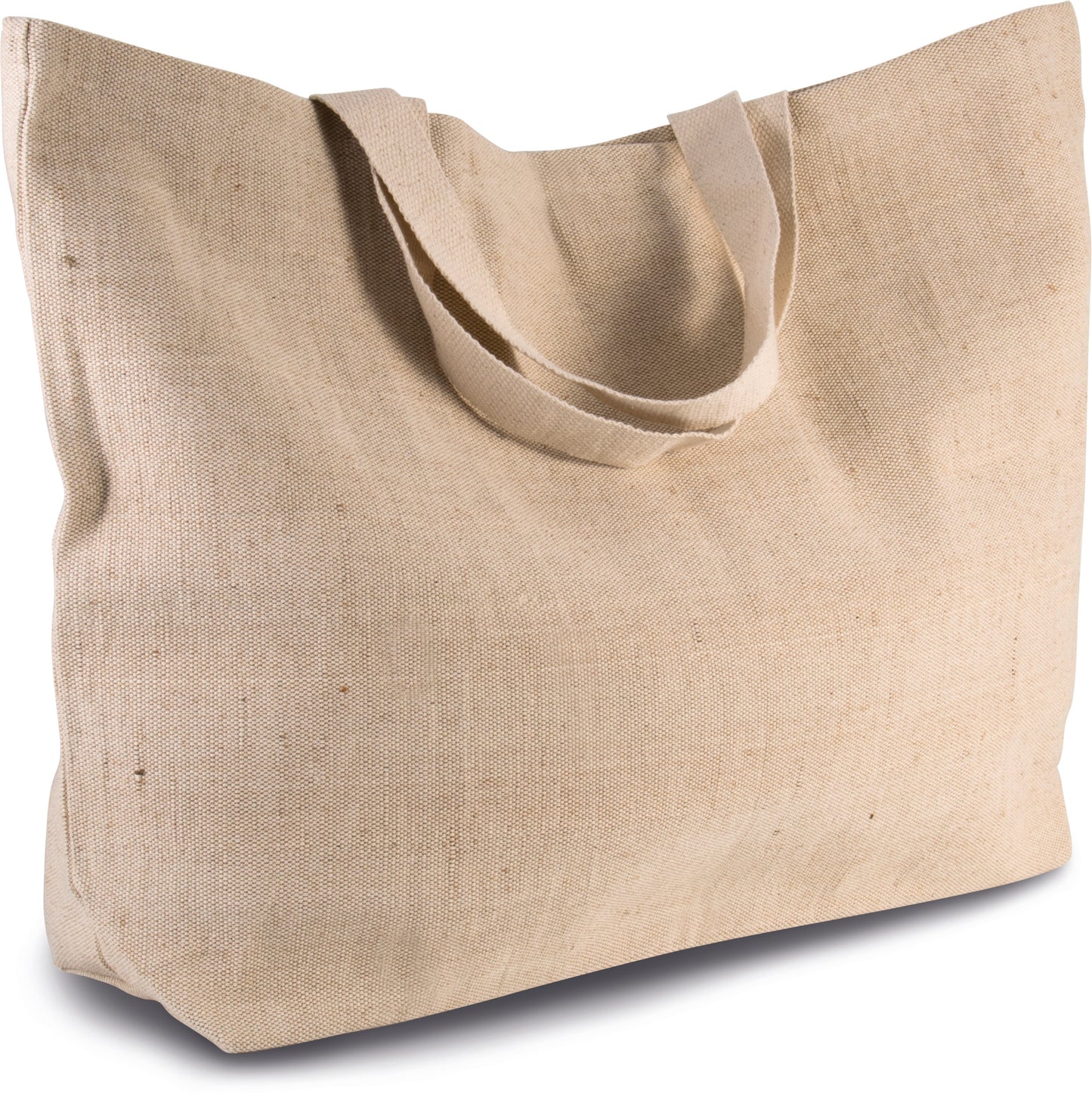 Grote, rustieke shopper/reistas