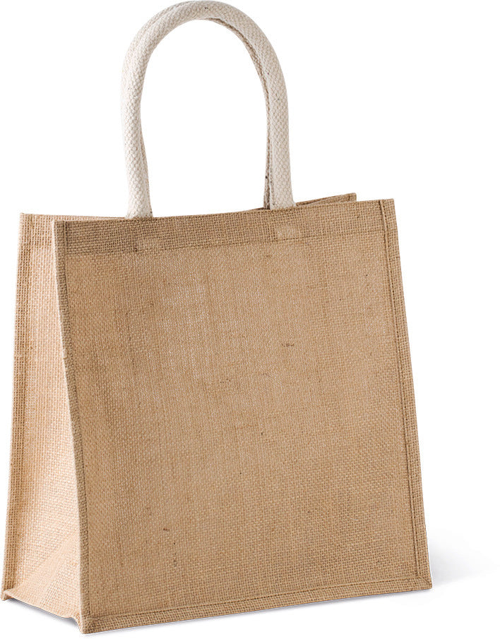 Shopper van jutecanvas - groot model
