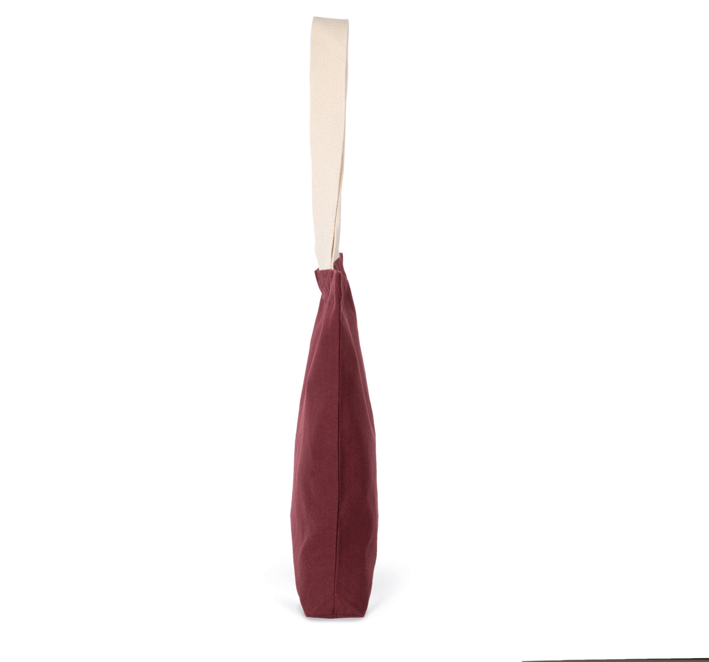 Gerecyclede shopper met platte bodem