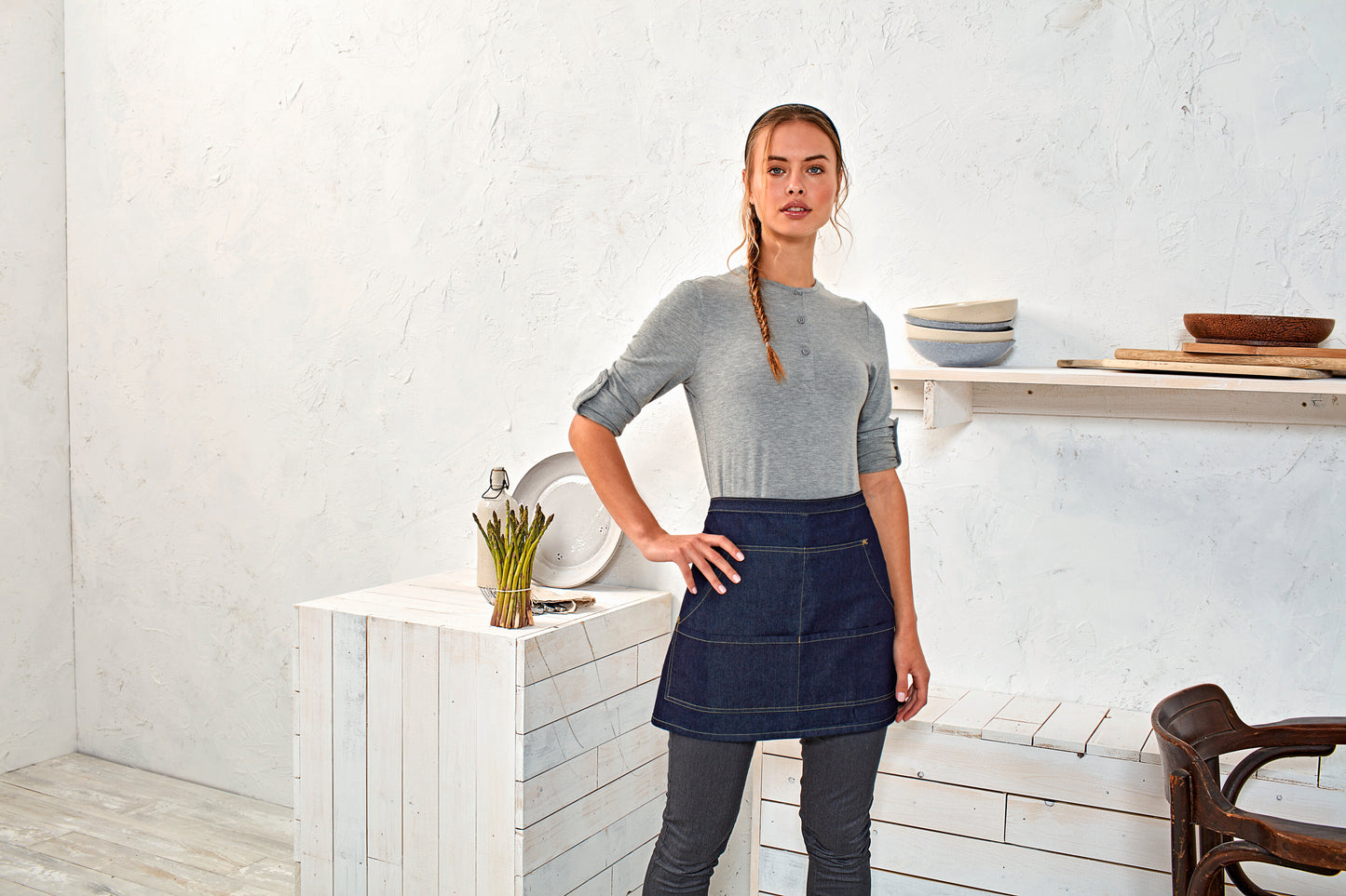 Tailleschort "Denim"