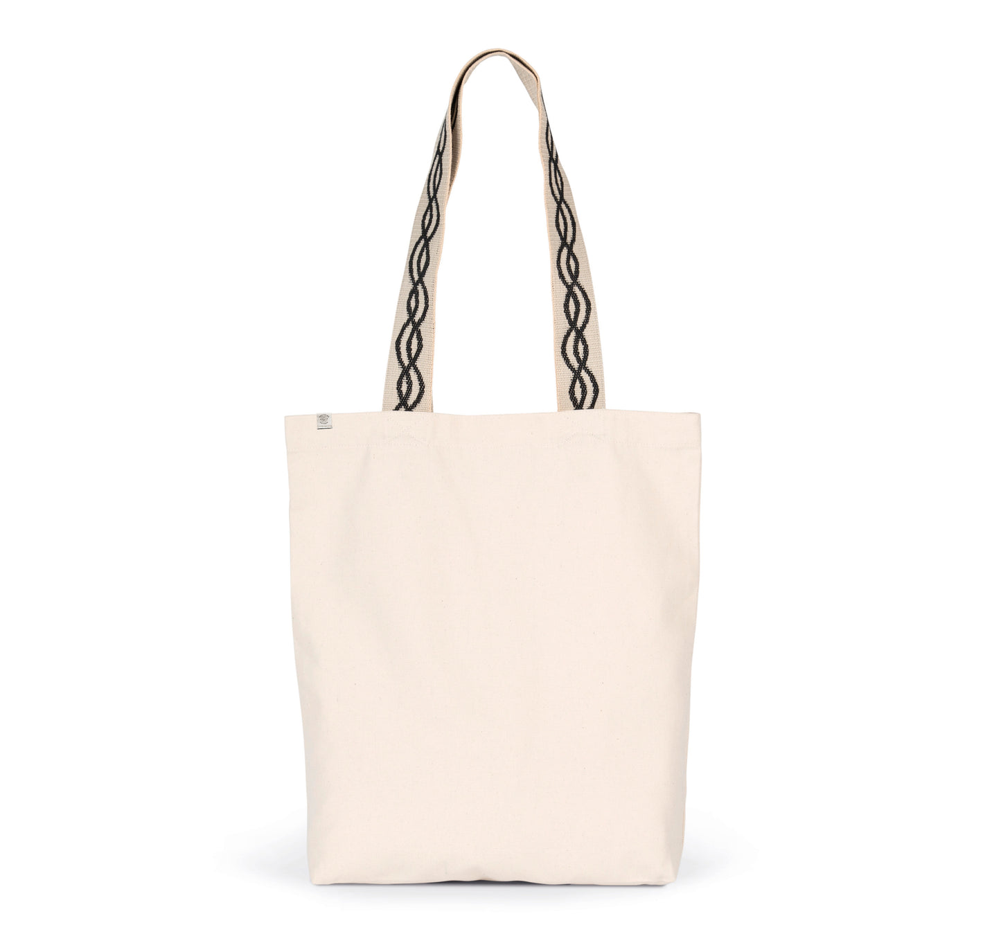 Gerecyclede shopper met platte bodem
