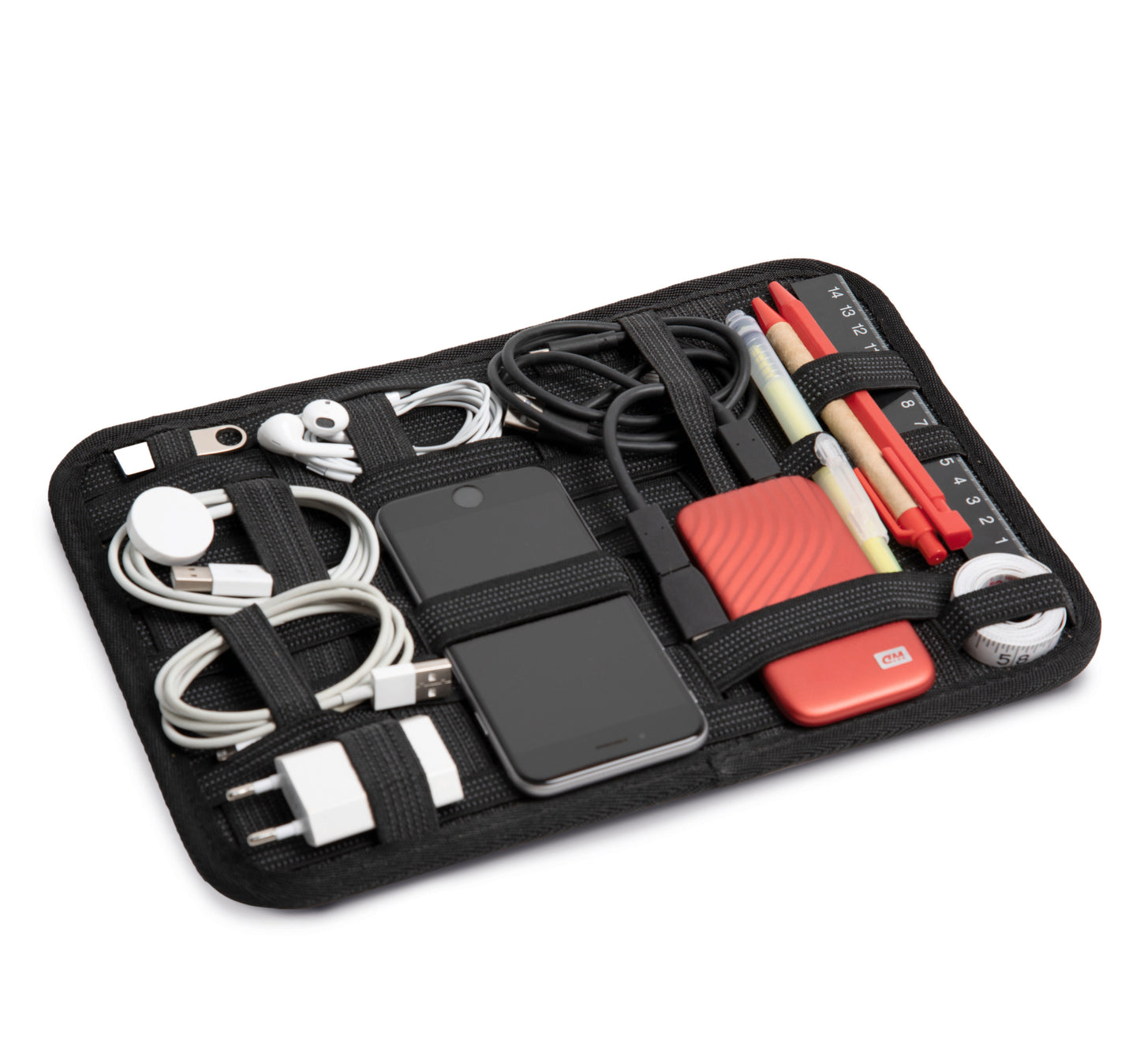 Organizer-tablet voor kabels en accessoires