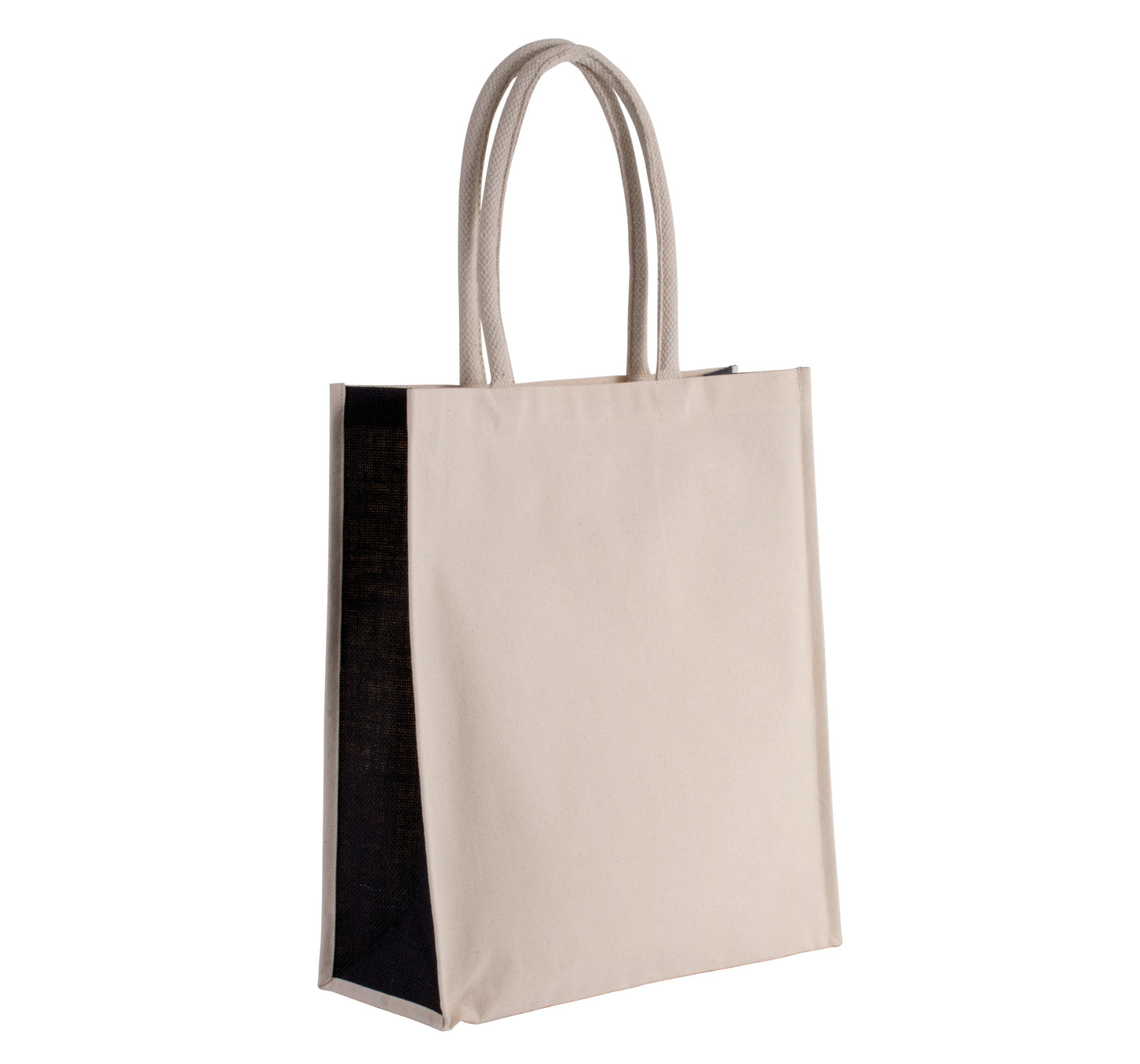 Shopper van katoen/jute - 23 L