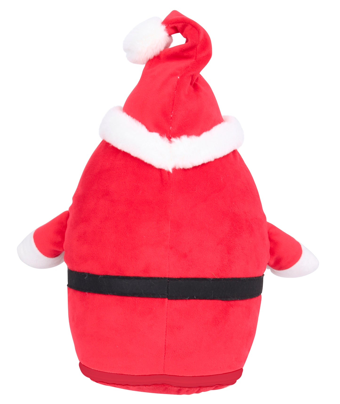 Knuffel met rits kerstman