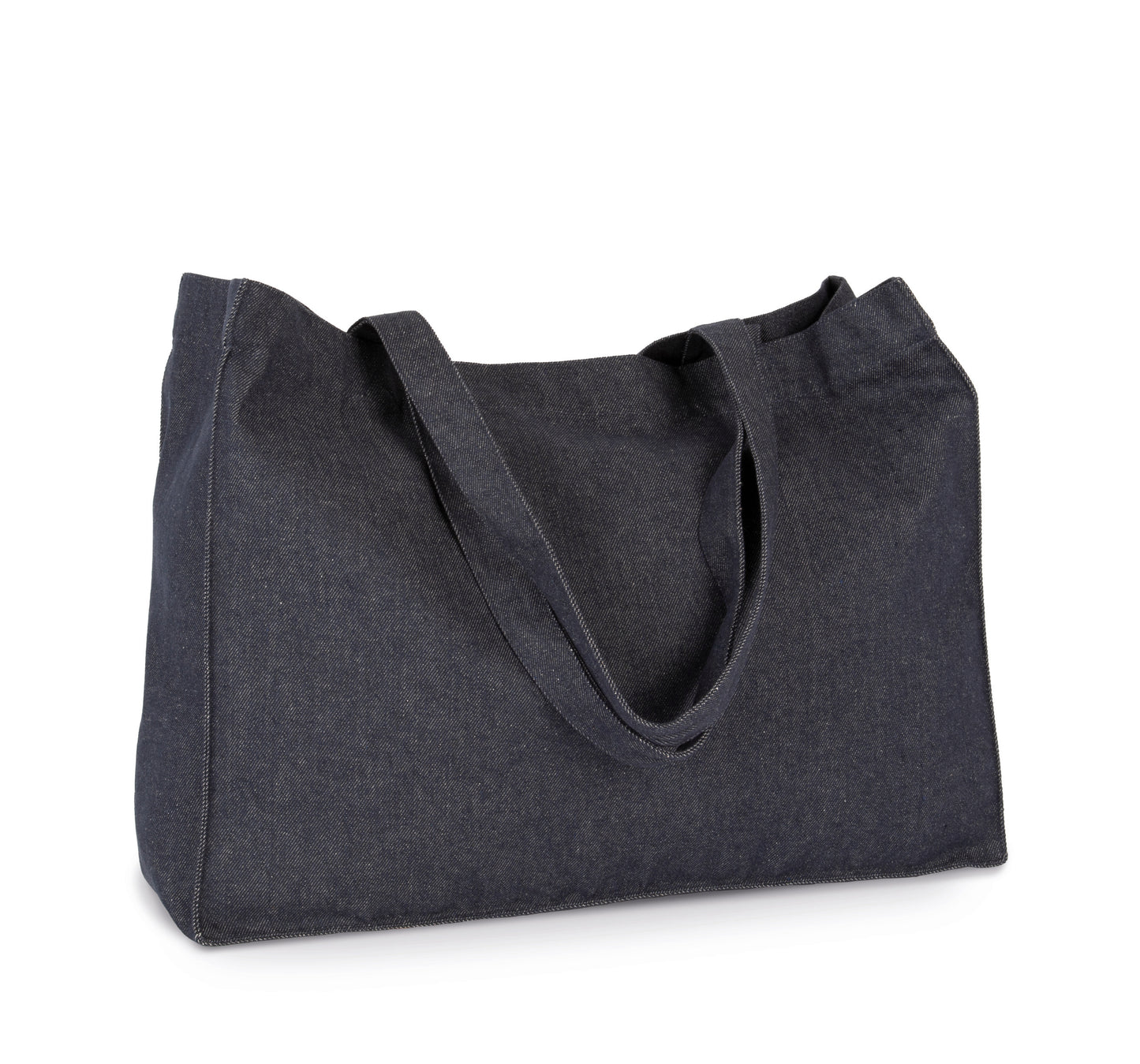 Grote shopper in denim
