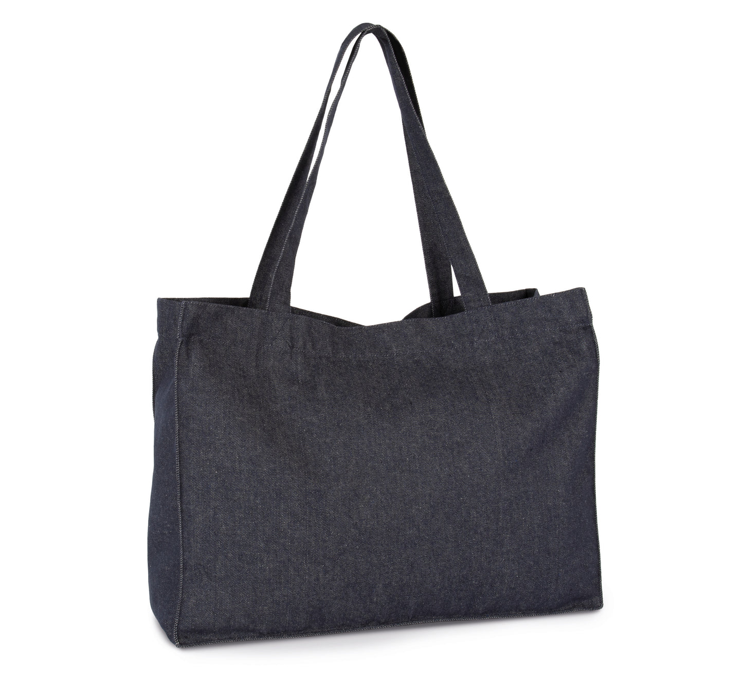 Grote shopper in denim