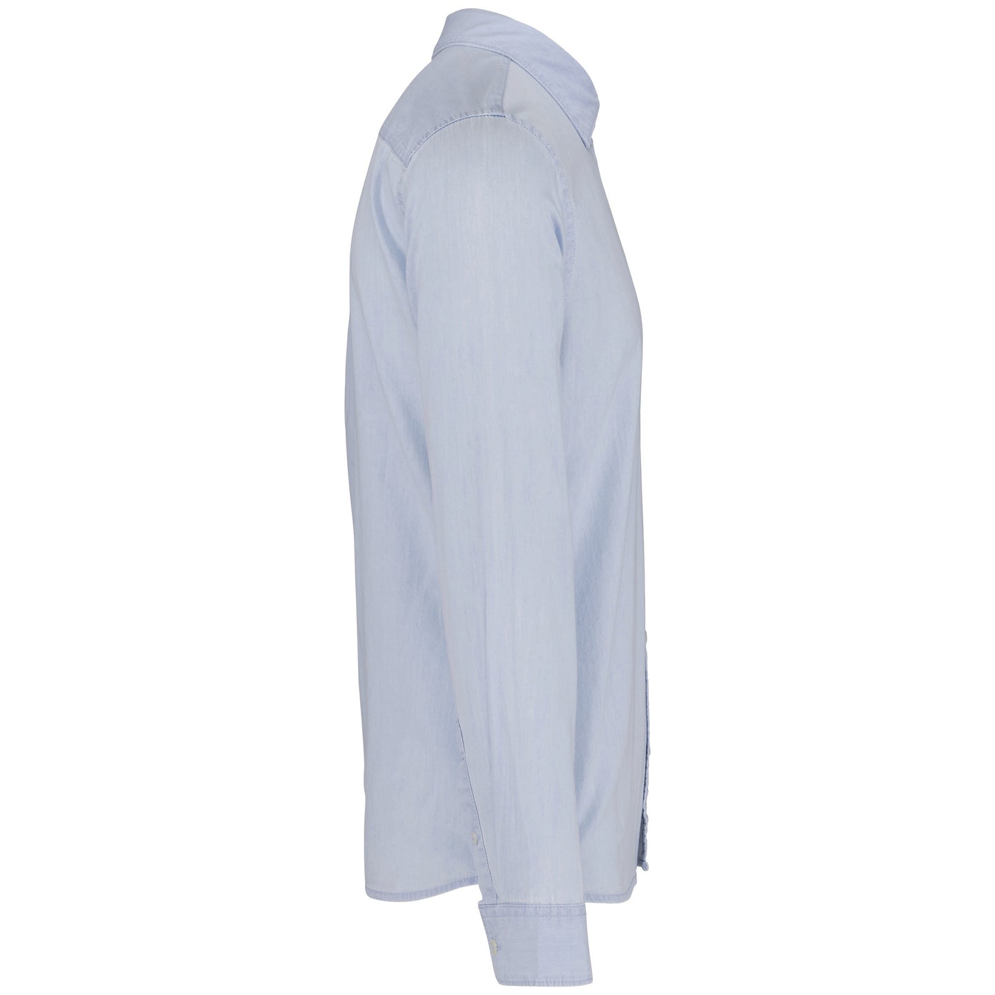 Afgewassen Twill herenoverhemd