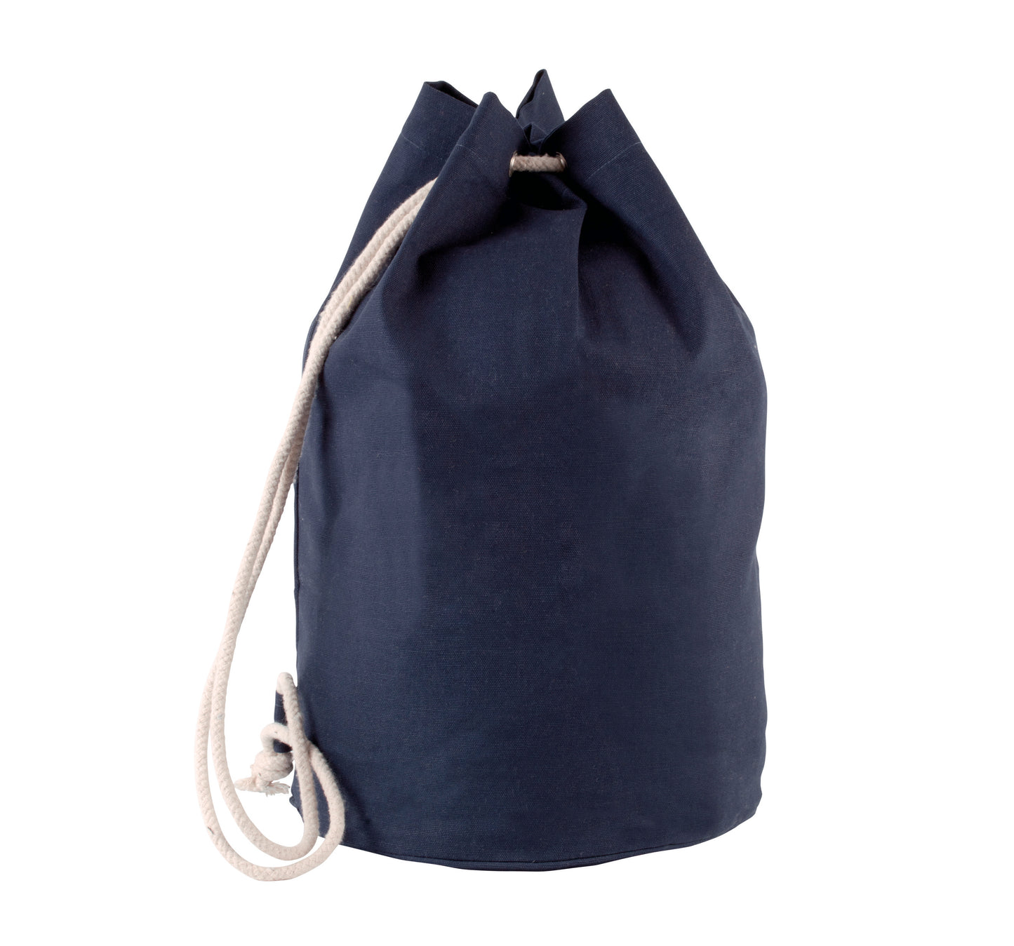 Katoenen tas met koord in marinestijl