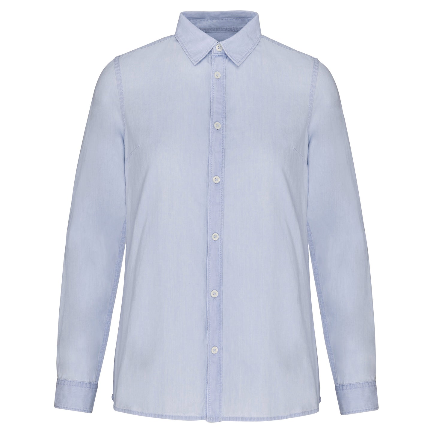 Afgewassen Twill damesblouse