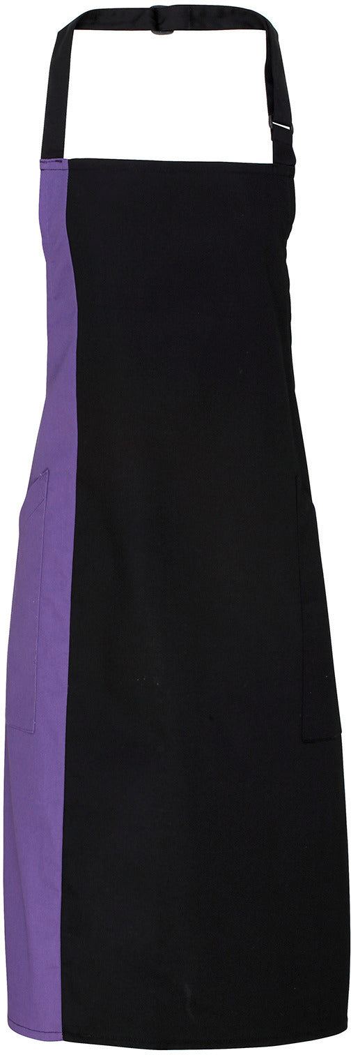 Contrast Bib Apron Schort