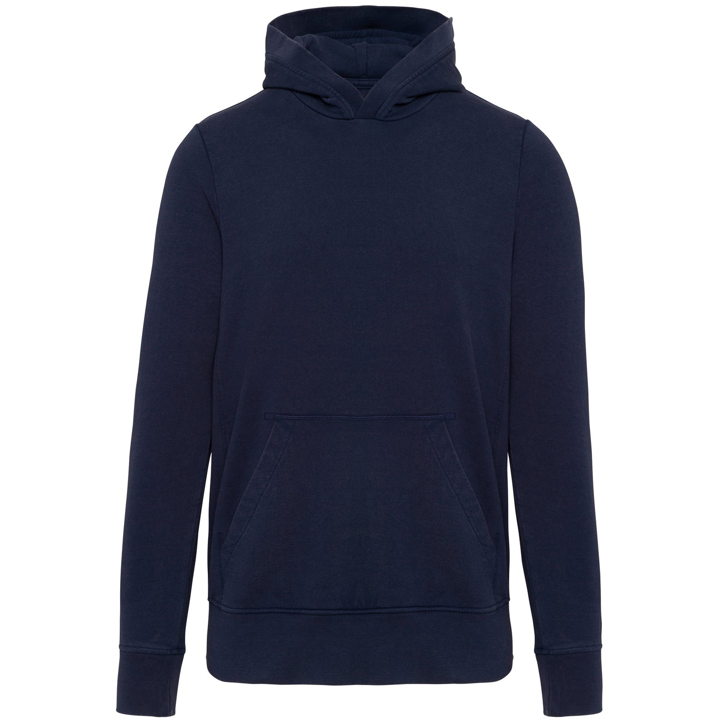 Sweater met capuchon van french terry