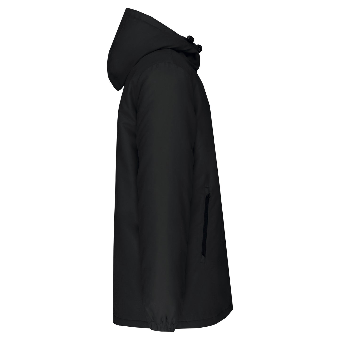 Unisex gerecyclede parka met capuchon