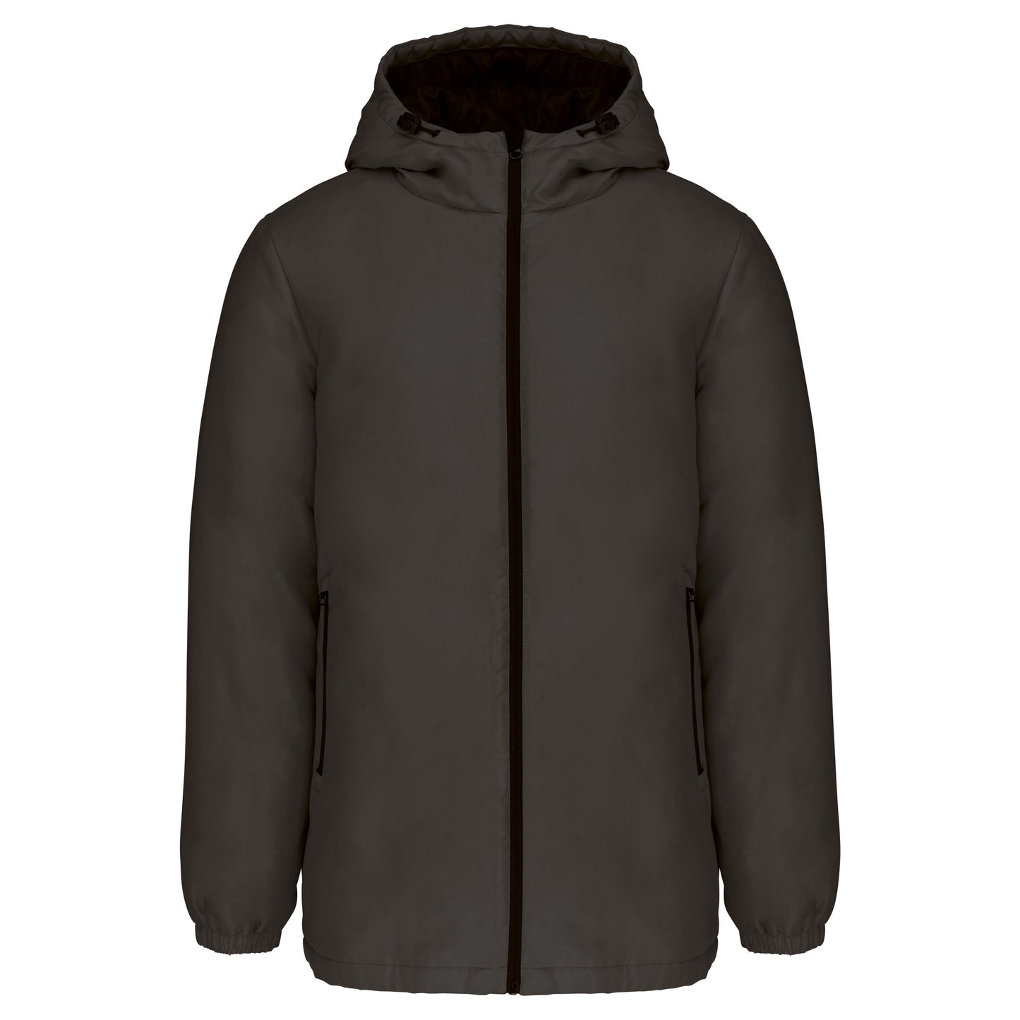 Unisex gerecyclede parka met capuchon