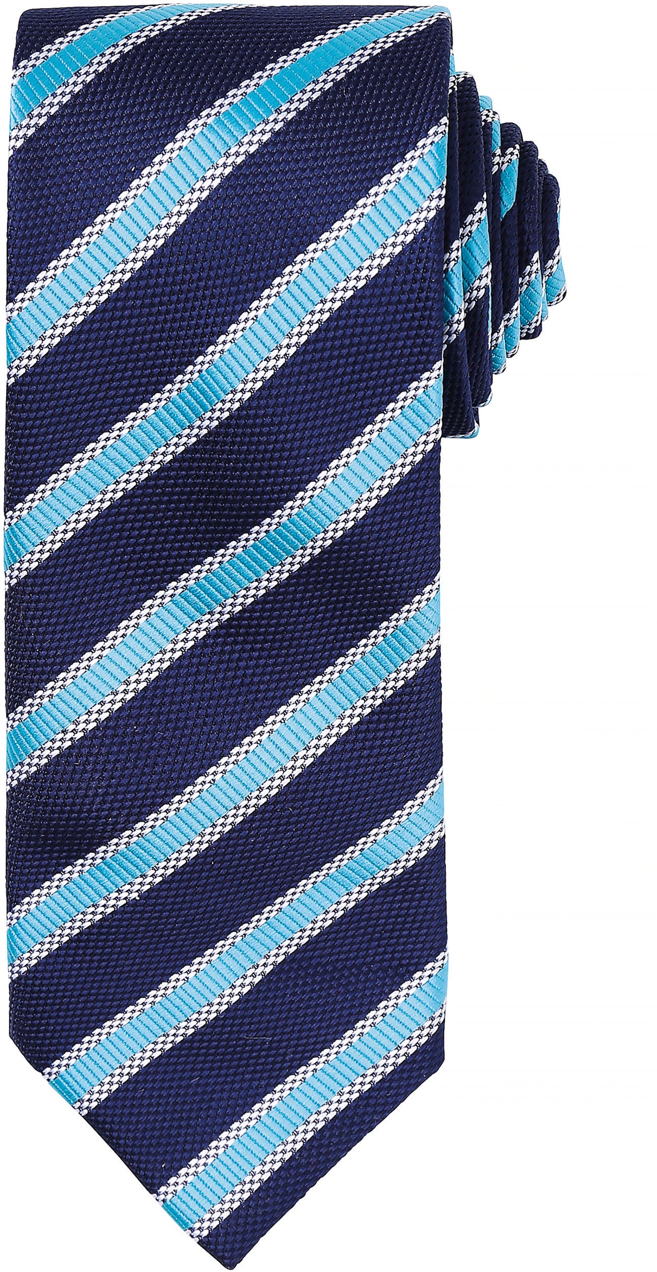 WAFFLE STRIPE TIE