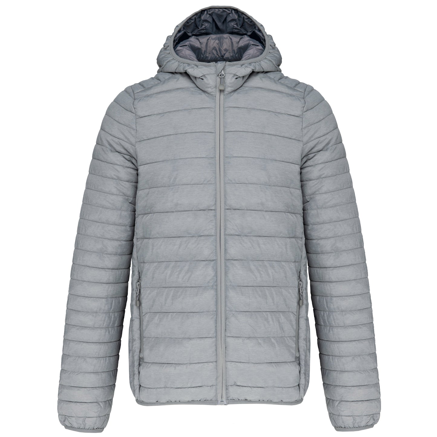Men's lightweight hooded padded jacket
