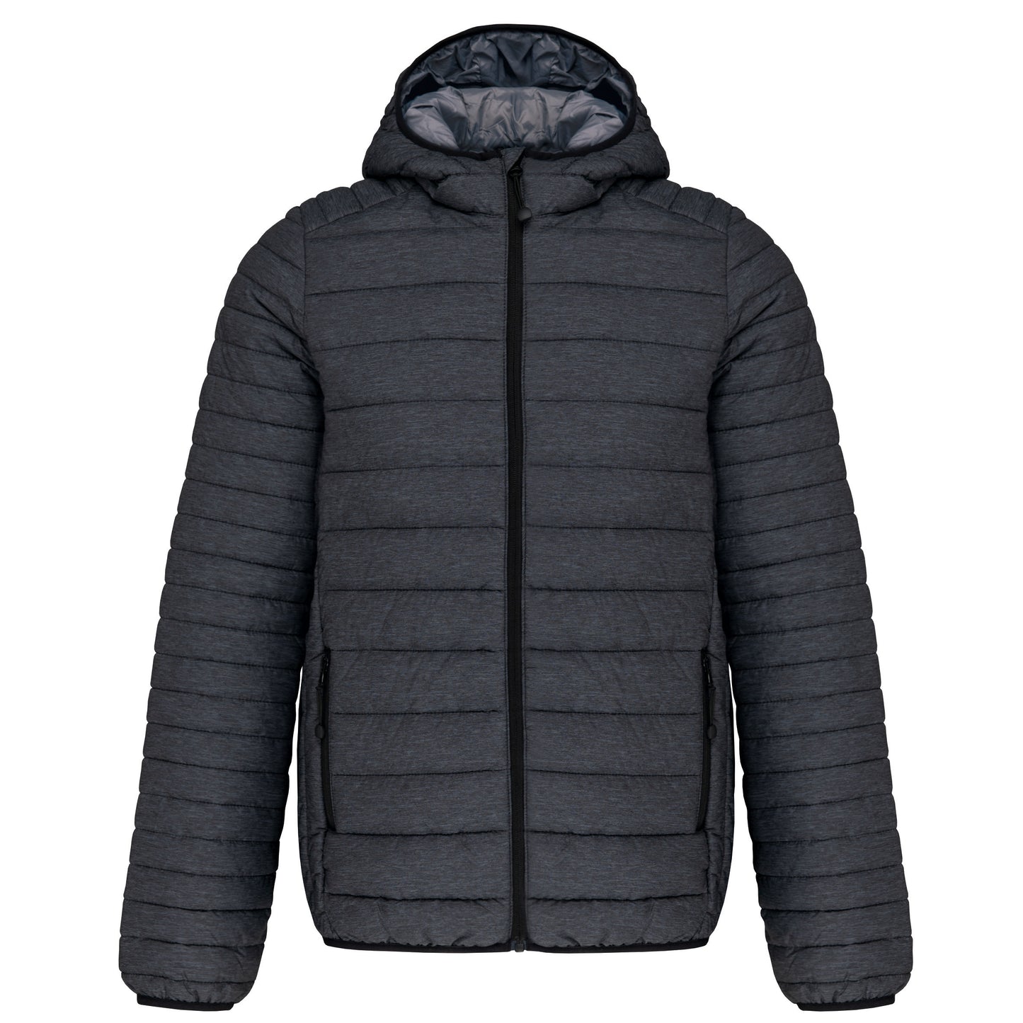 Men's lightweight hooded padded jacket