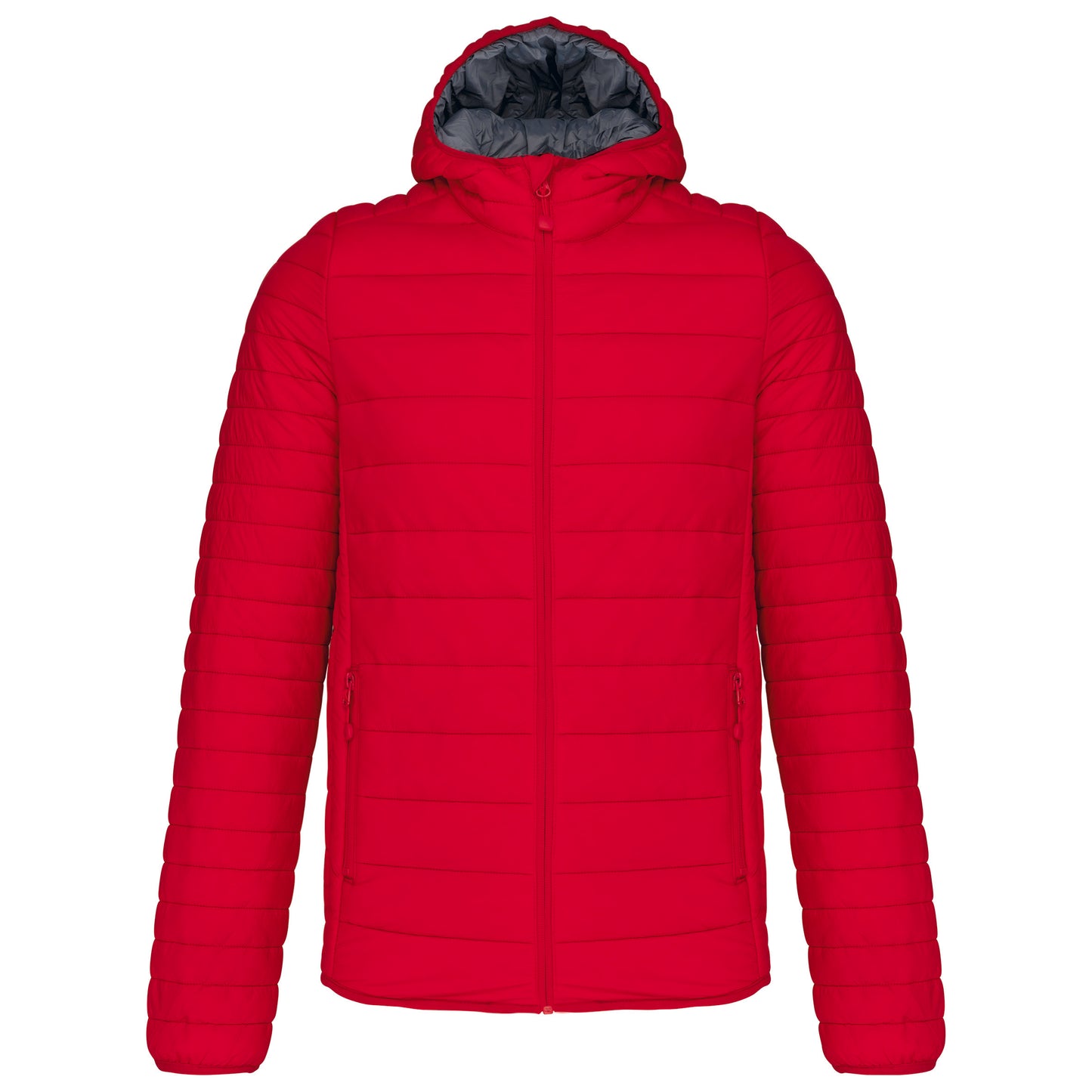 Men's lightweight hooded padded jacket