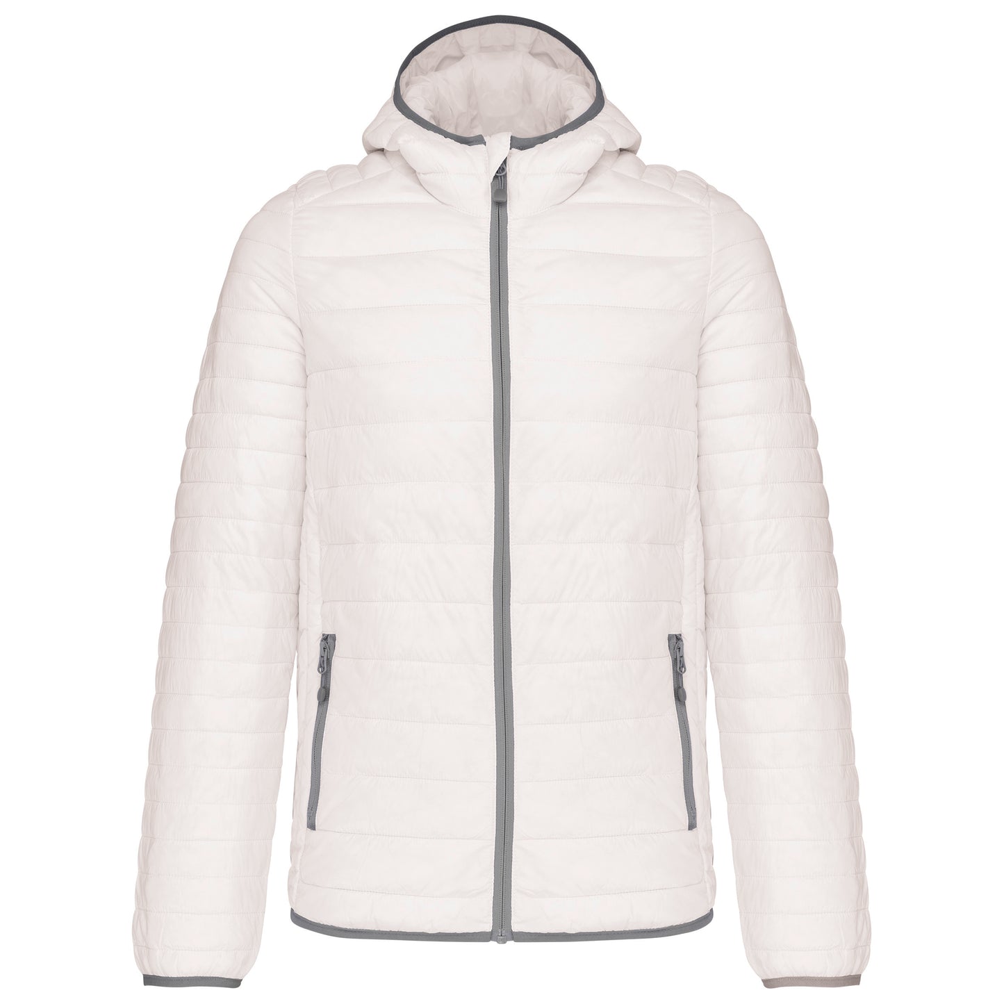 Men's lightweight hooded padded jacket
