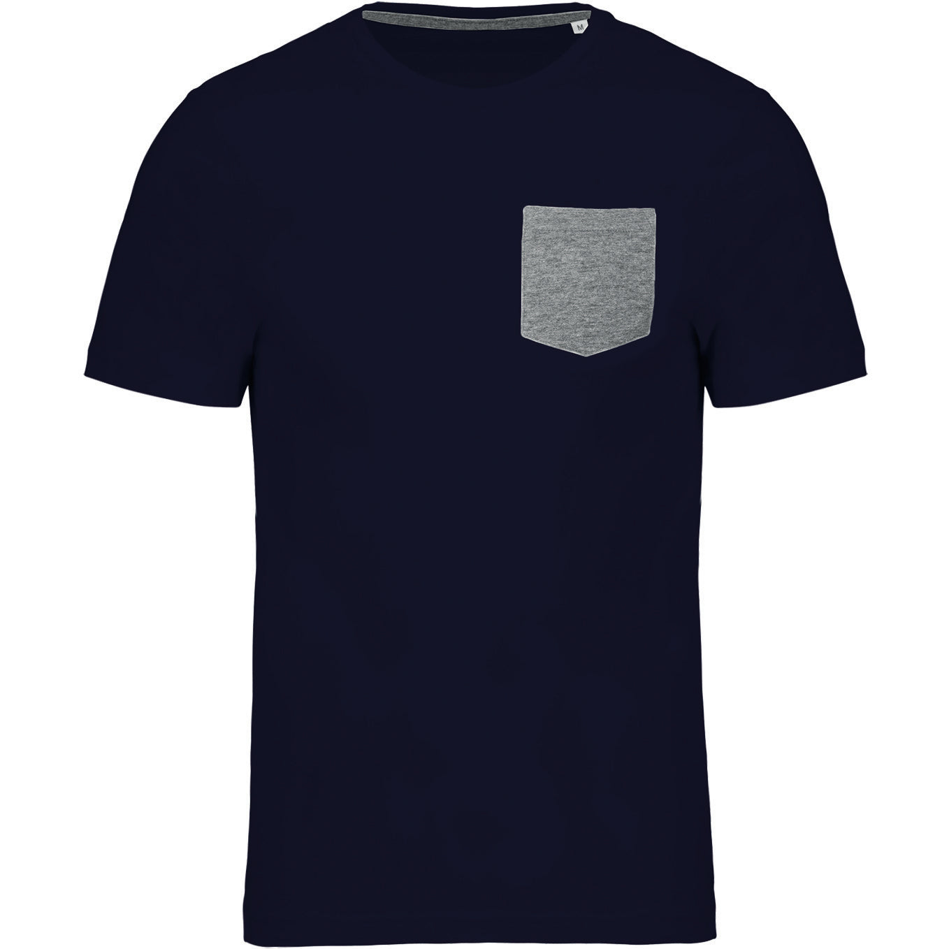 T-shirt BIO-katoen met borstzakje