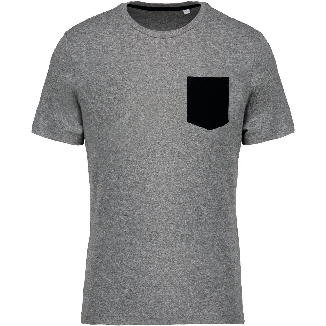 T-shirt BIO-katoen met borstzakje