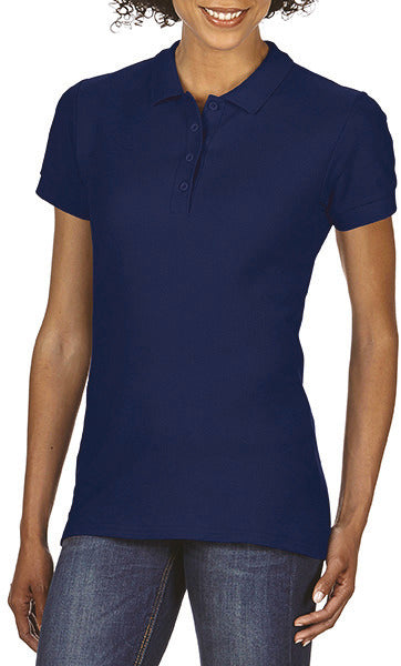 Damespolo Softstyle Dubbele piqué