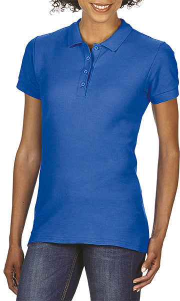 Damespolo Softstyle Dubbele piqué